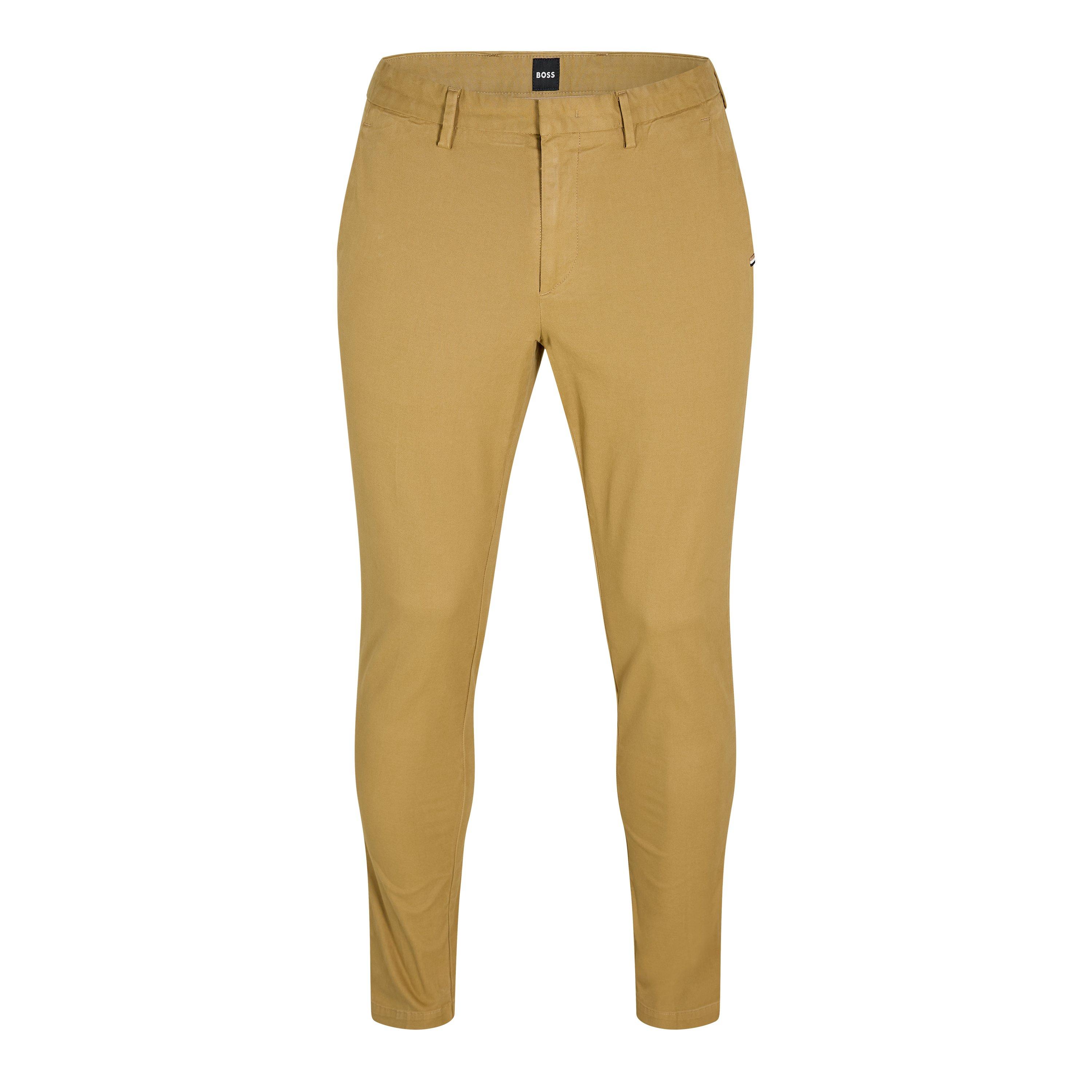 Boss Men's Kaito3-D Straight Leg Trousers - Light Beige - 40