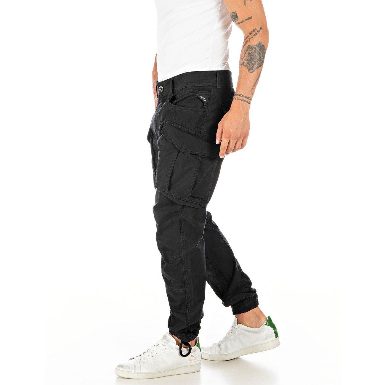 Black 098 - Replay - Joe Cargo Trousers - 3