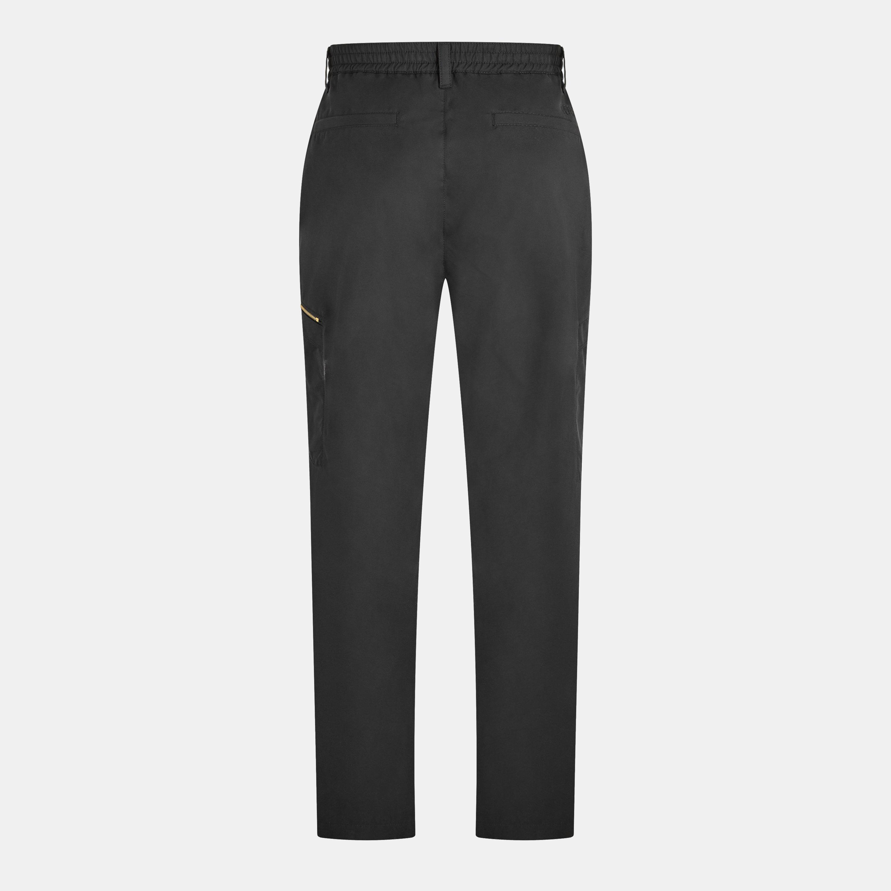 Black - Versace - Men's Straight Trousers - 2