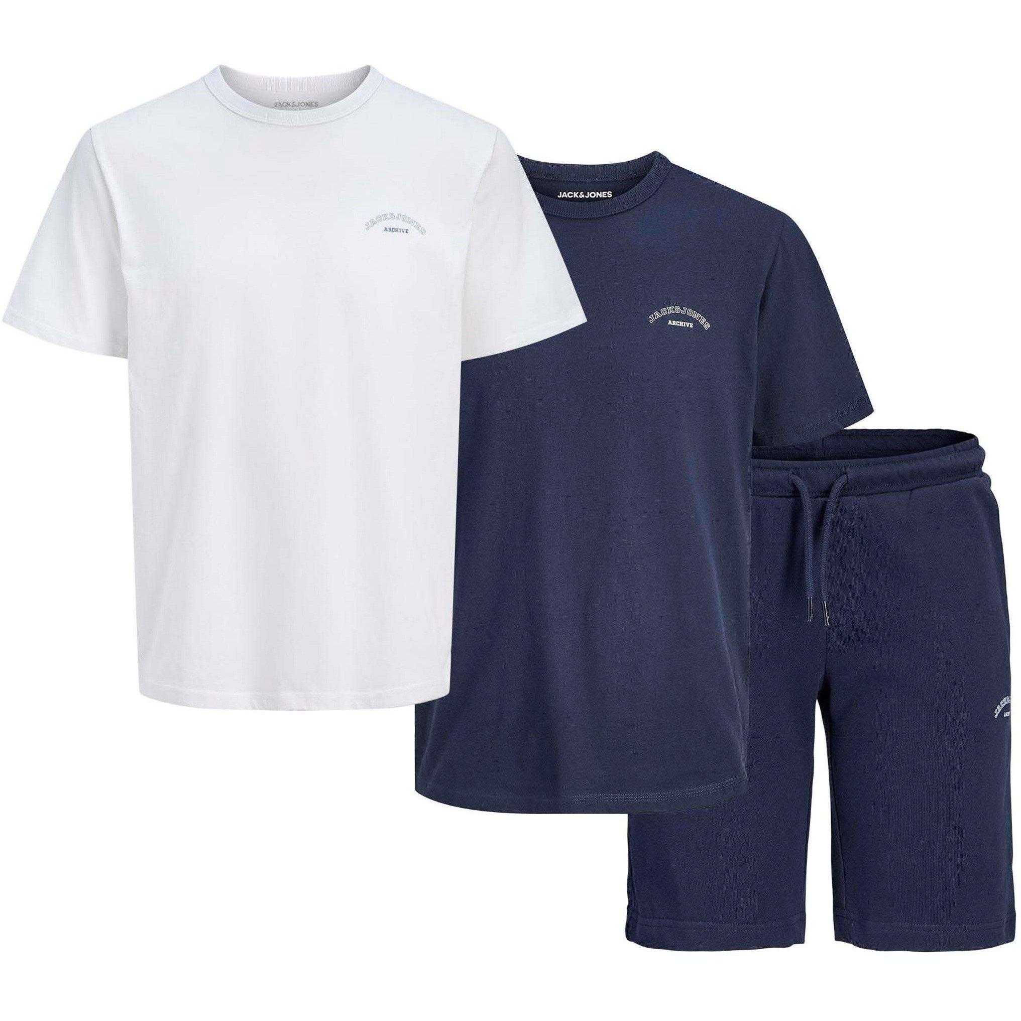 Navy/White - Jack and Jones - Kids' Clothing Set - 1