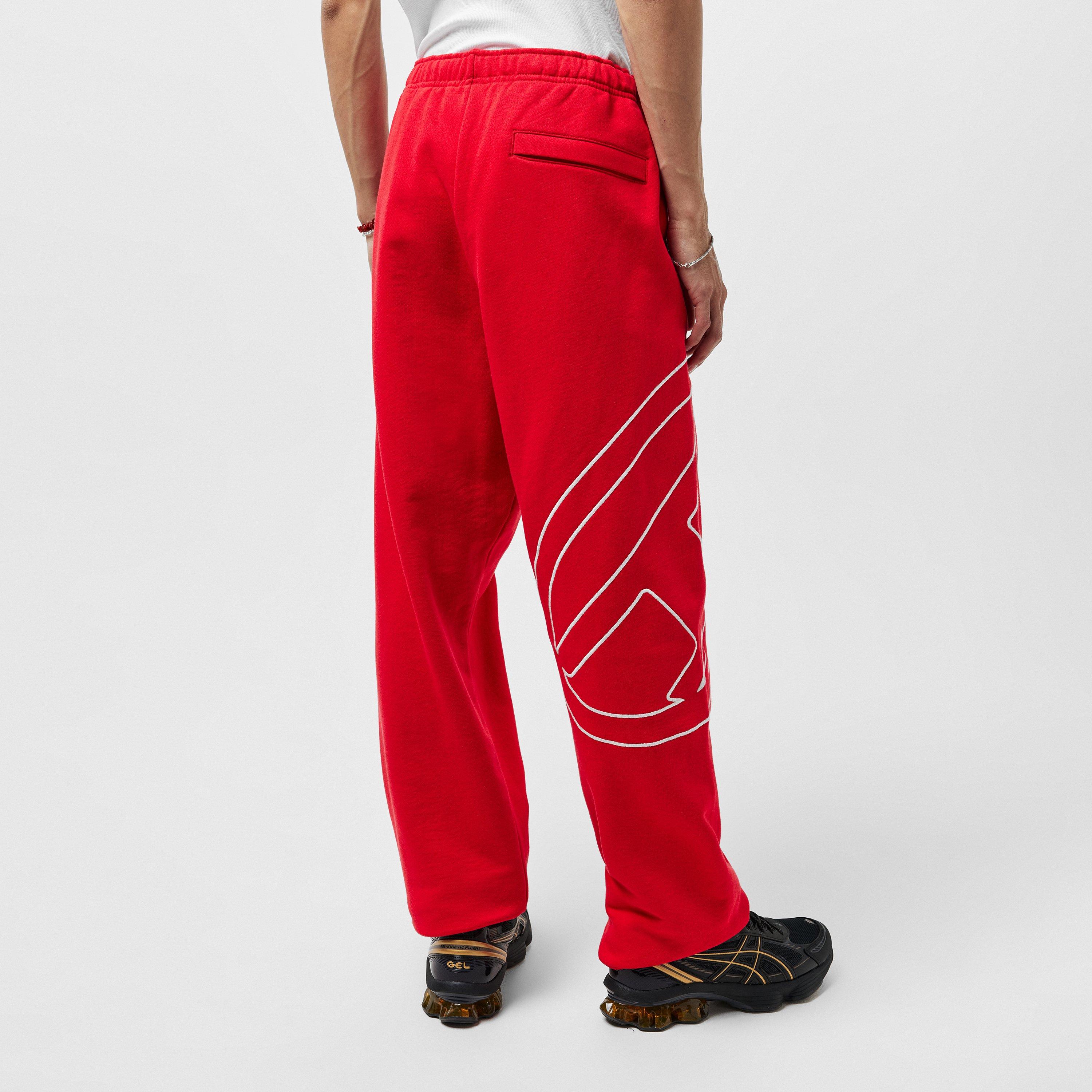 Chinese Red - Diesel - Large Logo Jogging Bottoms - 4