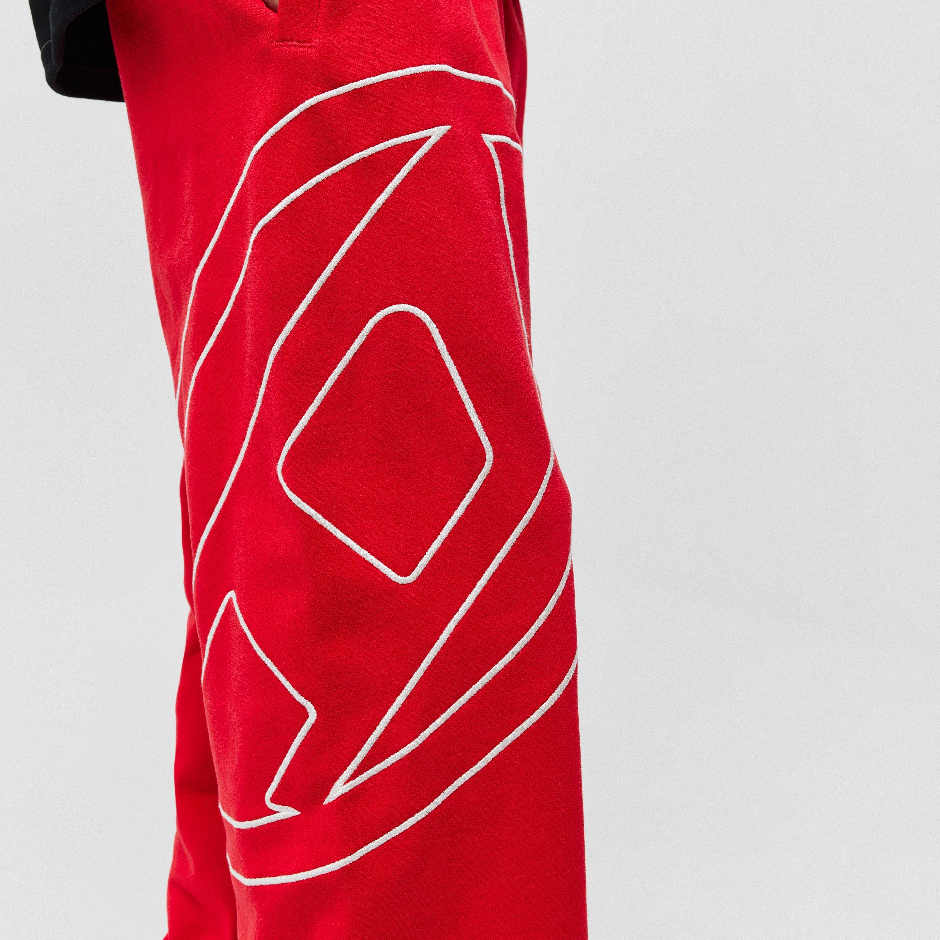 Chinese Red - Diesel - Large Logo Jogging Bottoms - 5