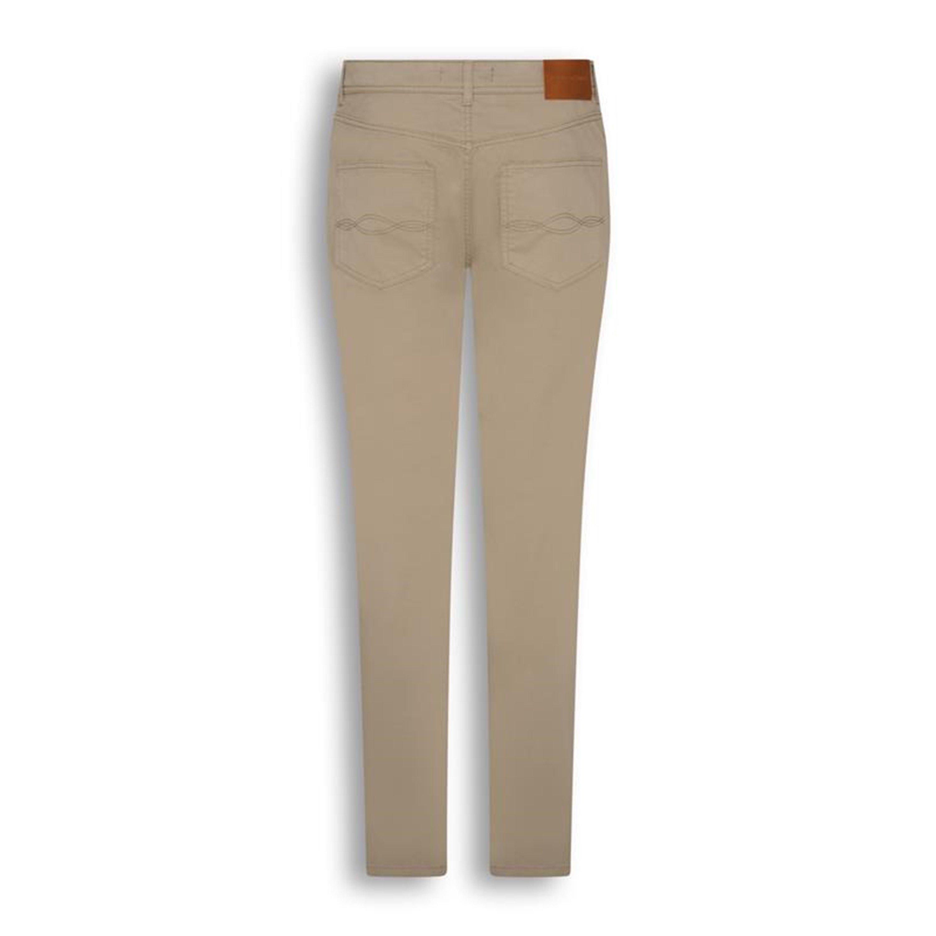 Stone - Gieves and Hawkes - Men's Straight Leg Trousers - 2