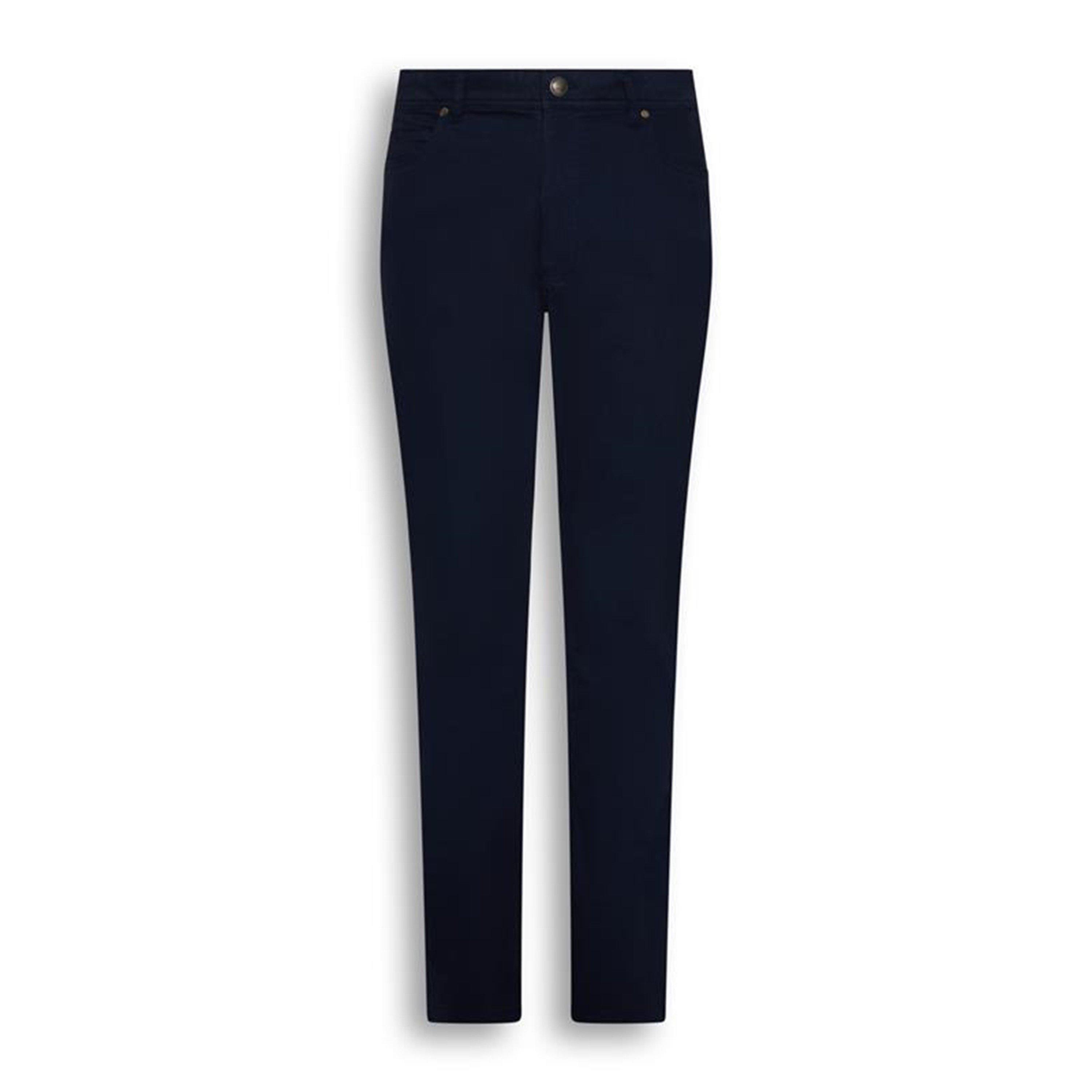 Gieves And Hawkes Men's Straight Leg Trousers - Navy - L (34)