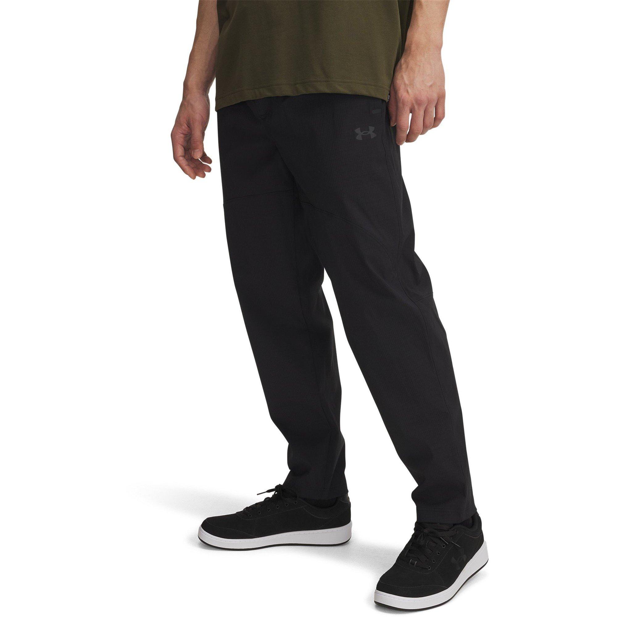Under Armour Men's Unstoppable Woven Tapered Tracksuit Bottoms - Black - S