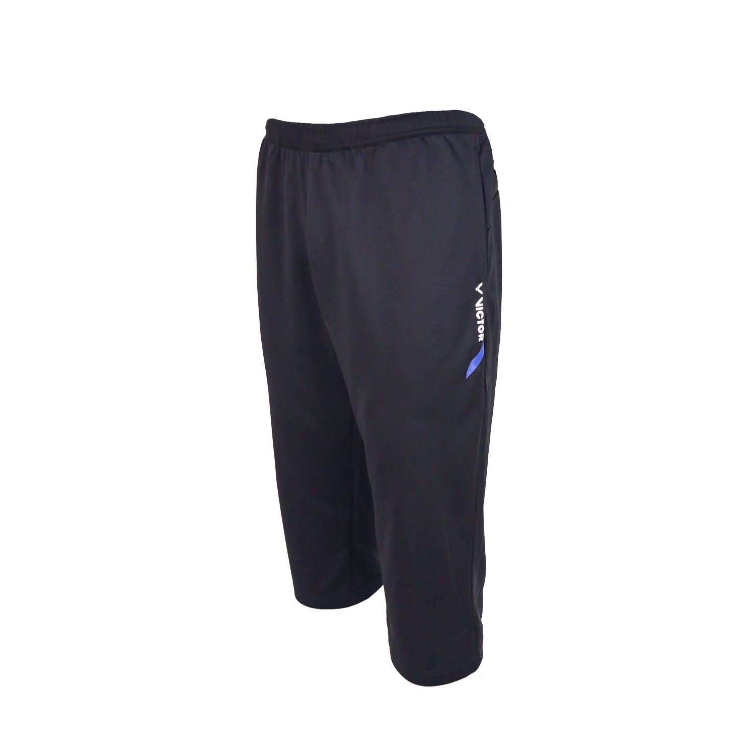 Black - Victor - three quarter Length Track Joggers - 4