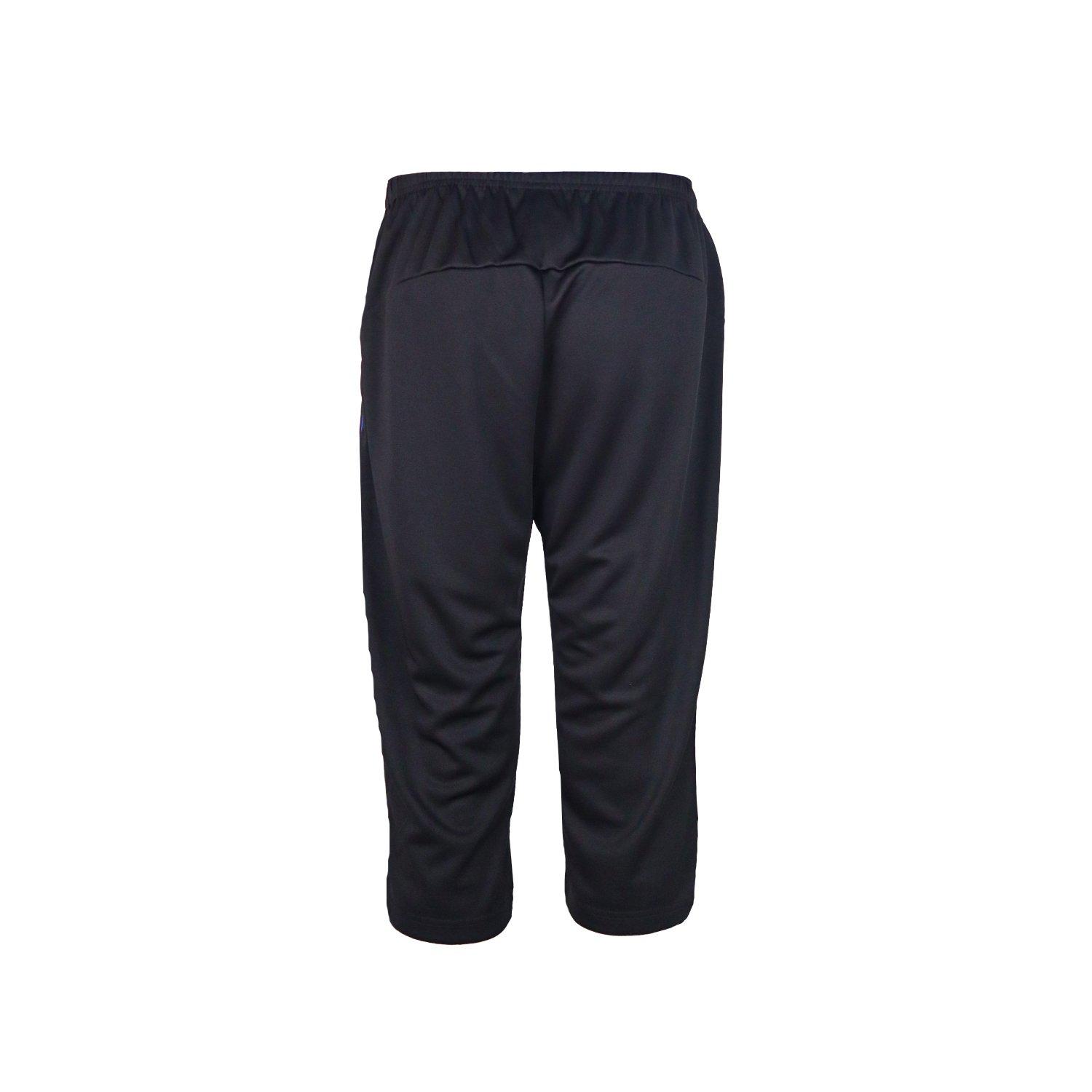 Black - Victor - three quarter Length Track Joggers - 5