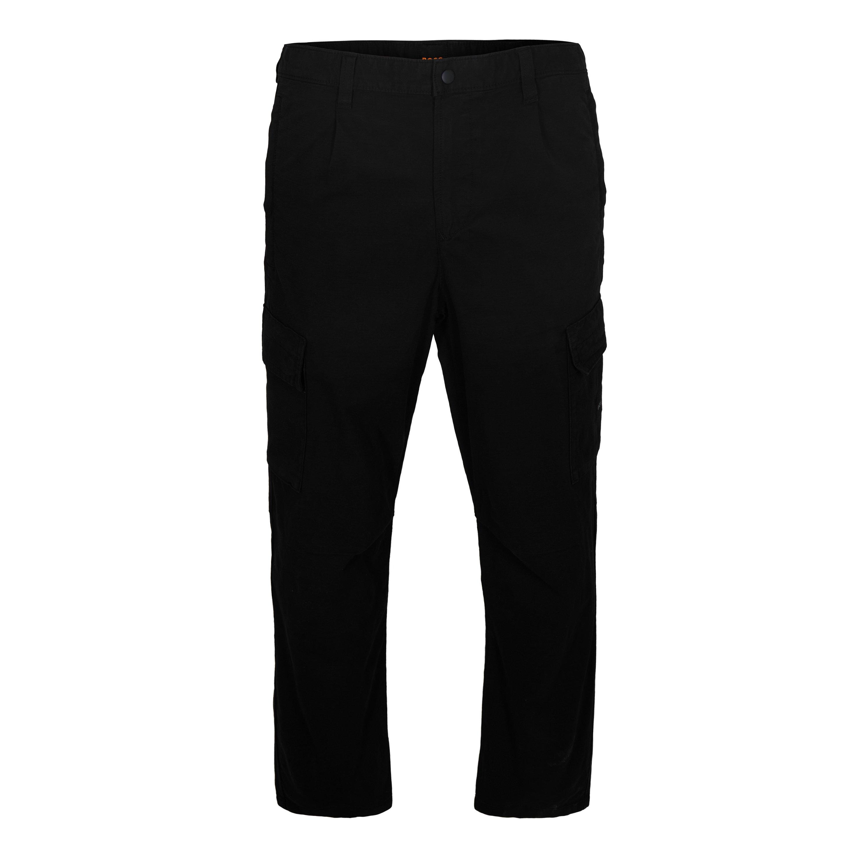 Boss Mens BOSS ORANGE Cargo Trousers (Sisla) - Black 001 - M