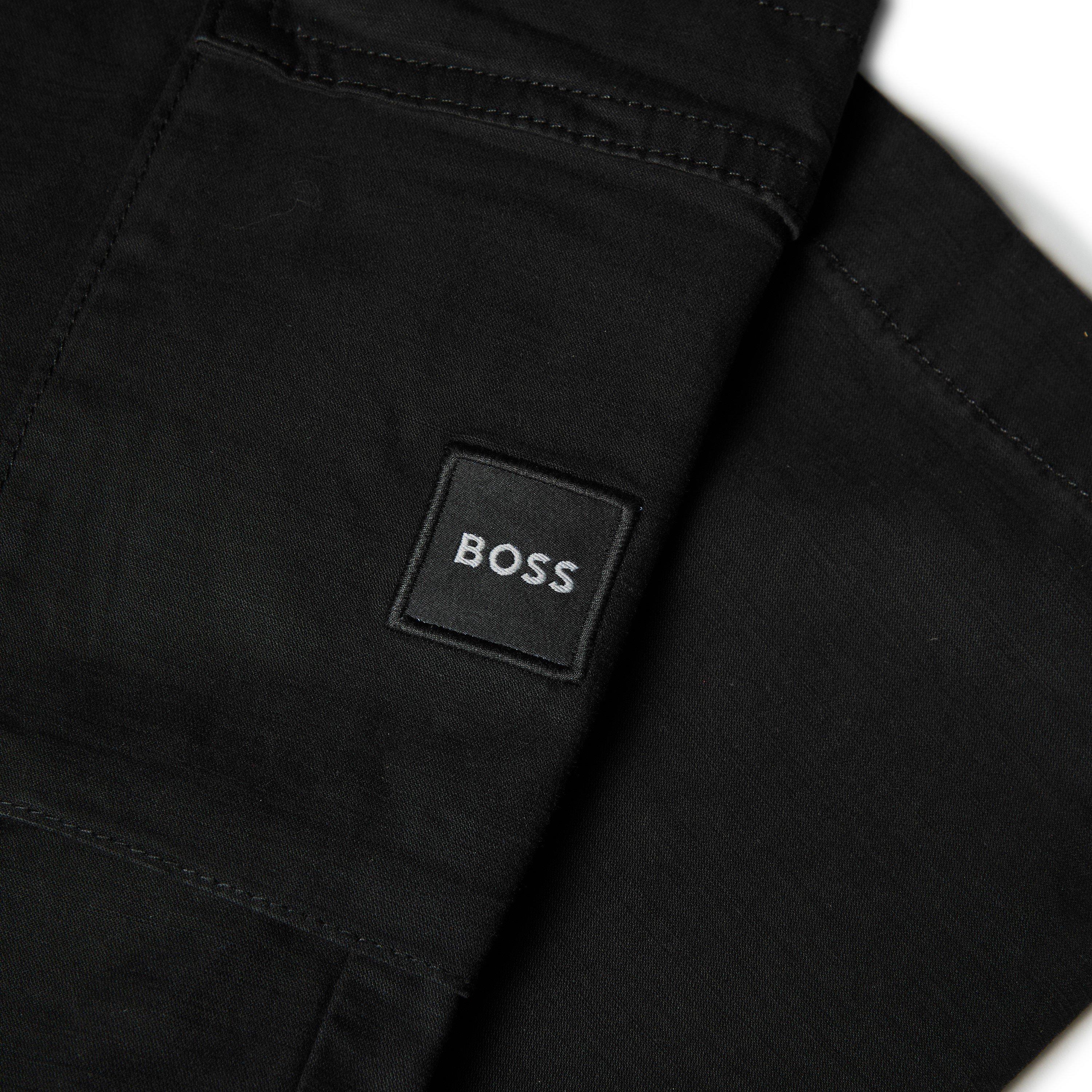 Black 001 - Boss - Mens BOSS ORANGE Cargo Trousers (Sisla) - 5