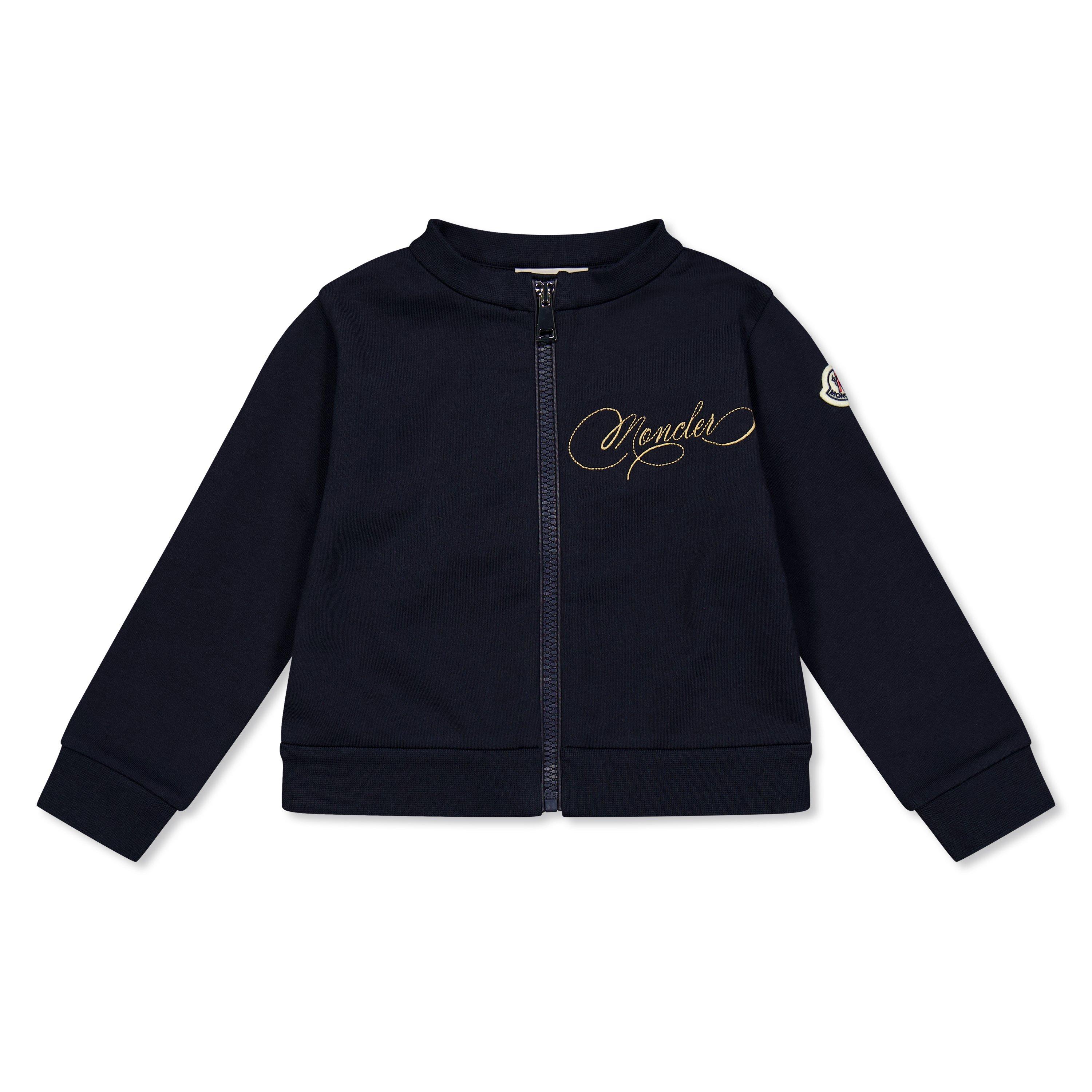 Moncler Logo Tracksuit Set Juniors - Navy 778 - Size 12Y