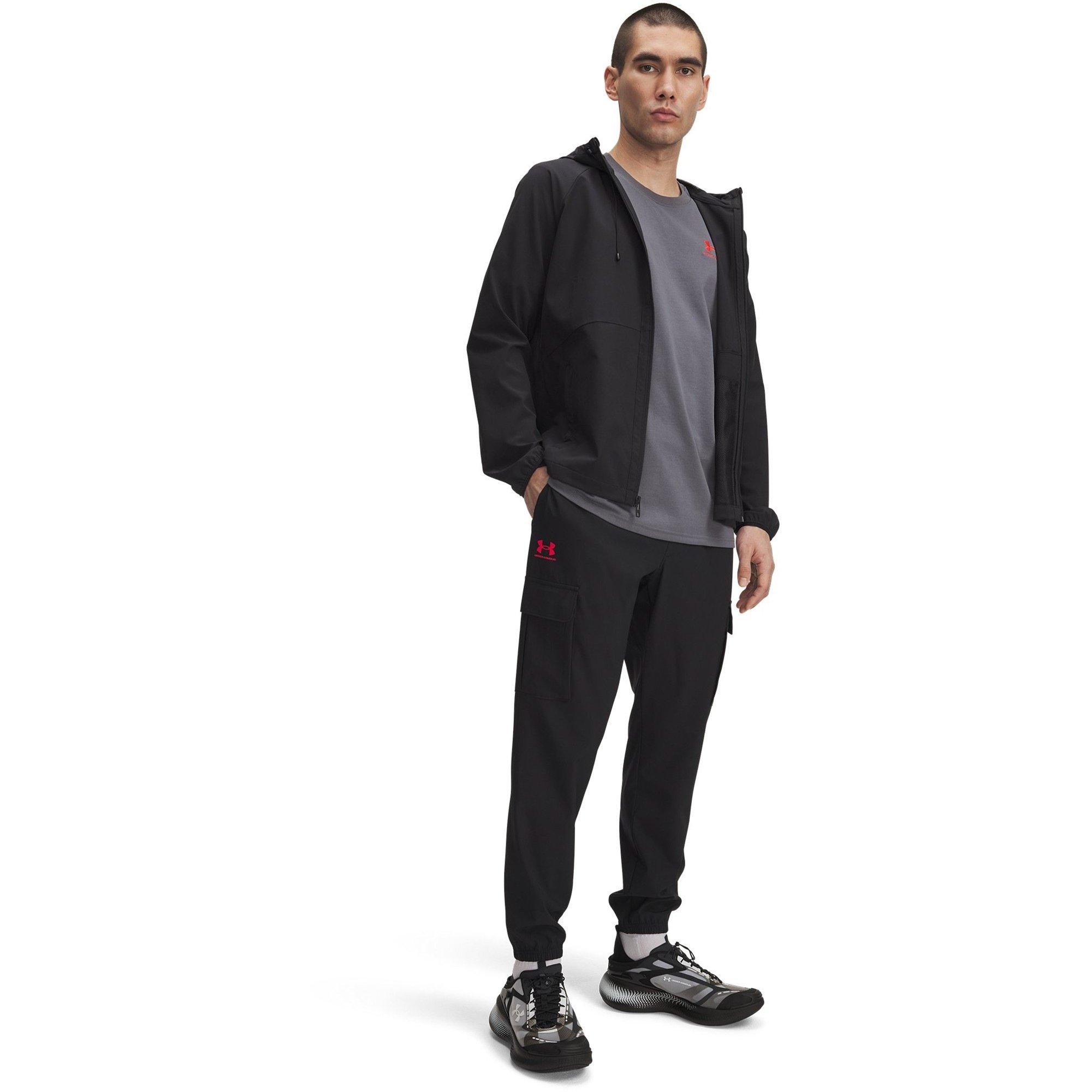 Crna - Under Armour - UA Vibe Wvn Cargo Pa Sn99 - 4