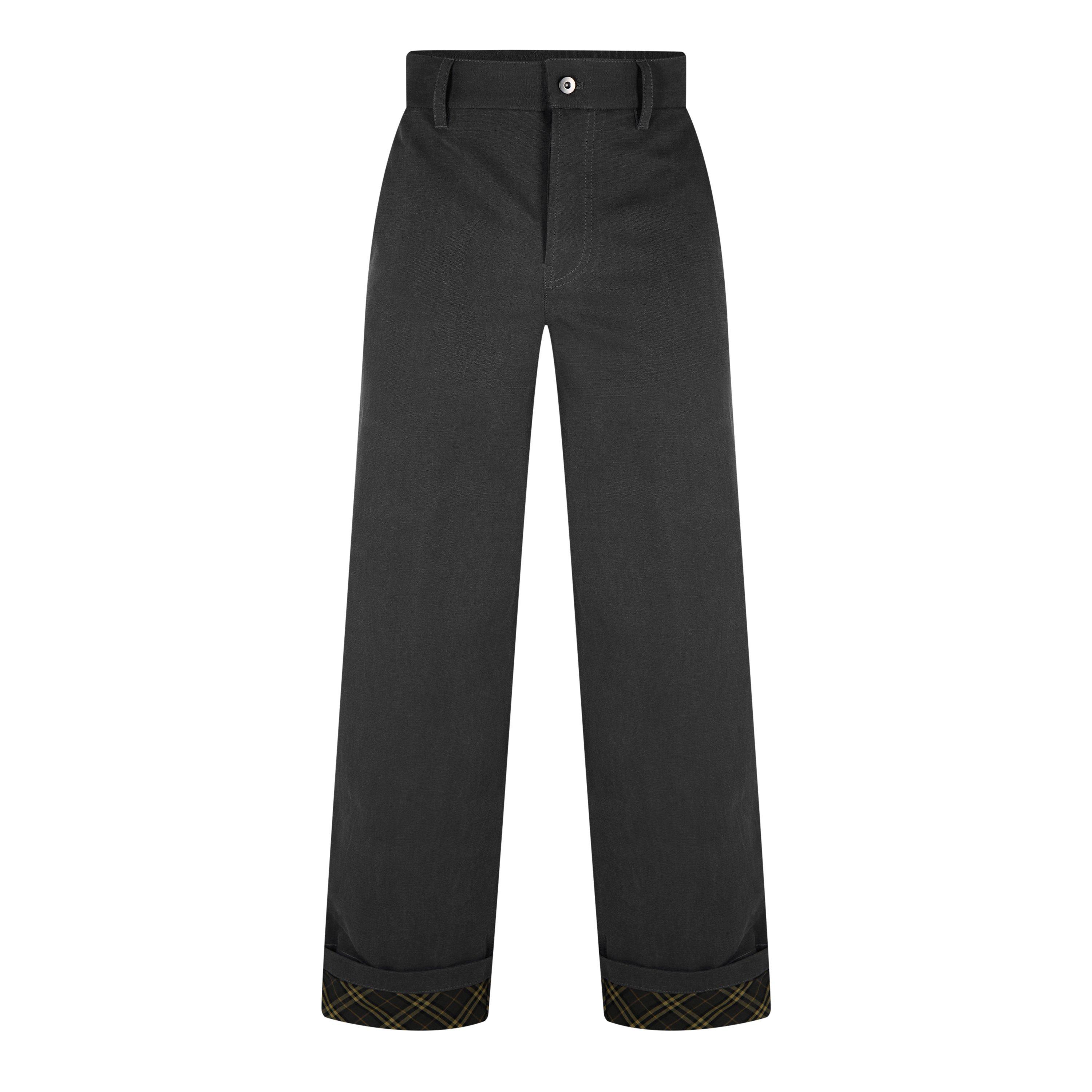 Black - Burberry - Carpenter Trousers - 5