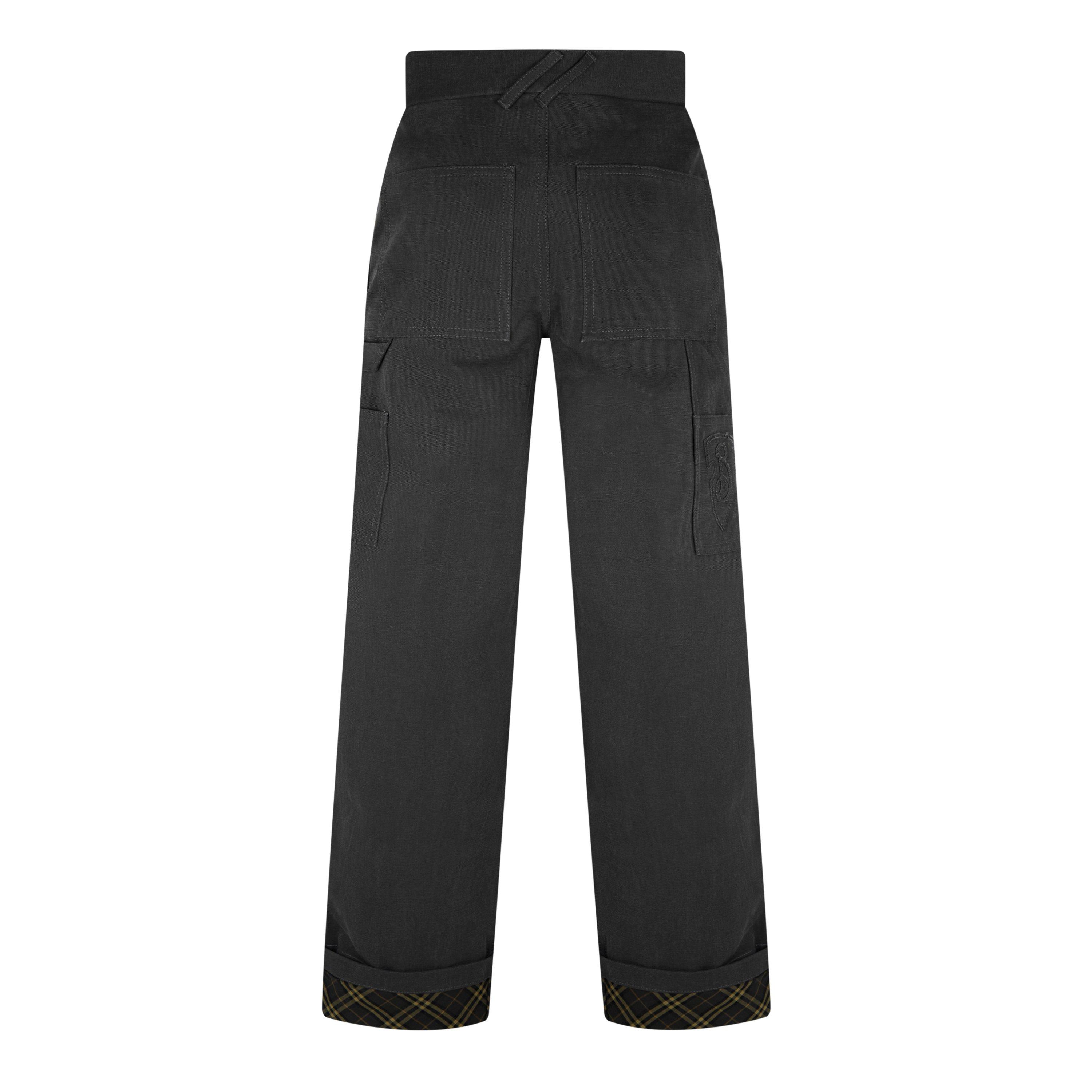 Black - Burberry - Carpenter Trousers - 6