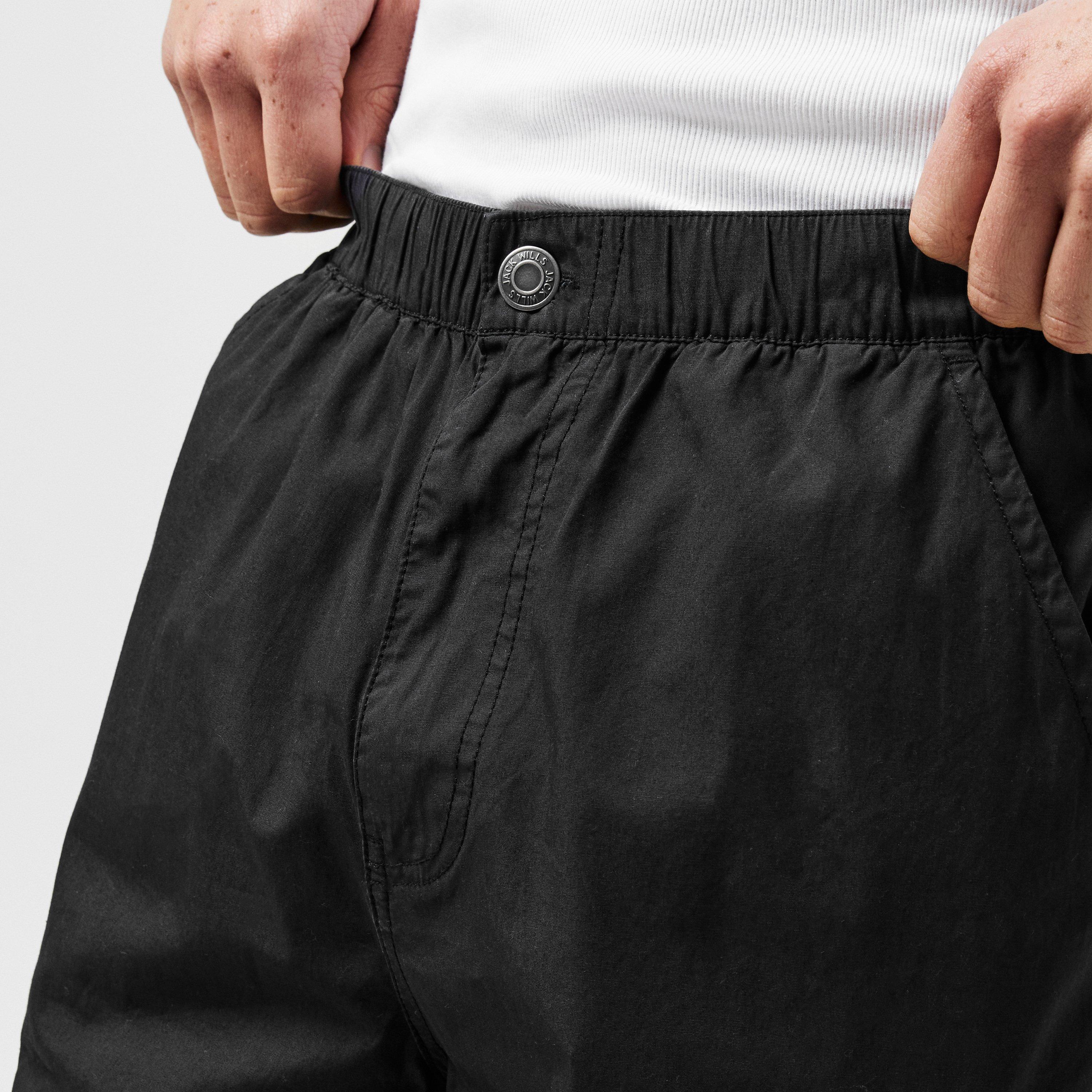 Zwart - Jack Wills - Poplin Slim Fit Trousers - 5