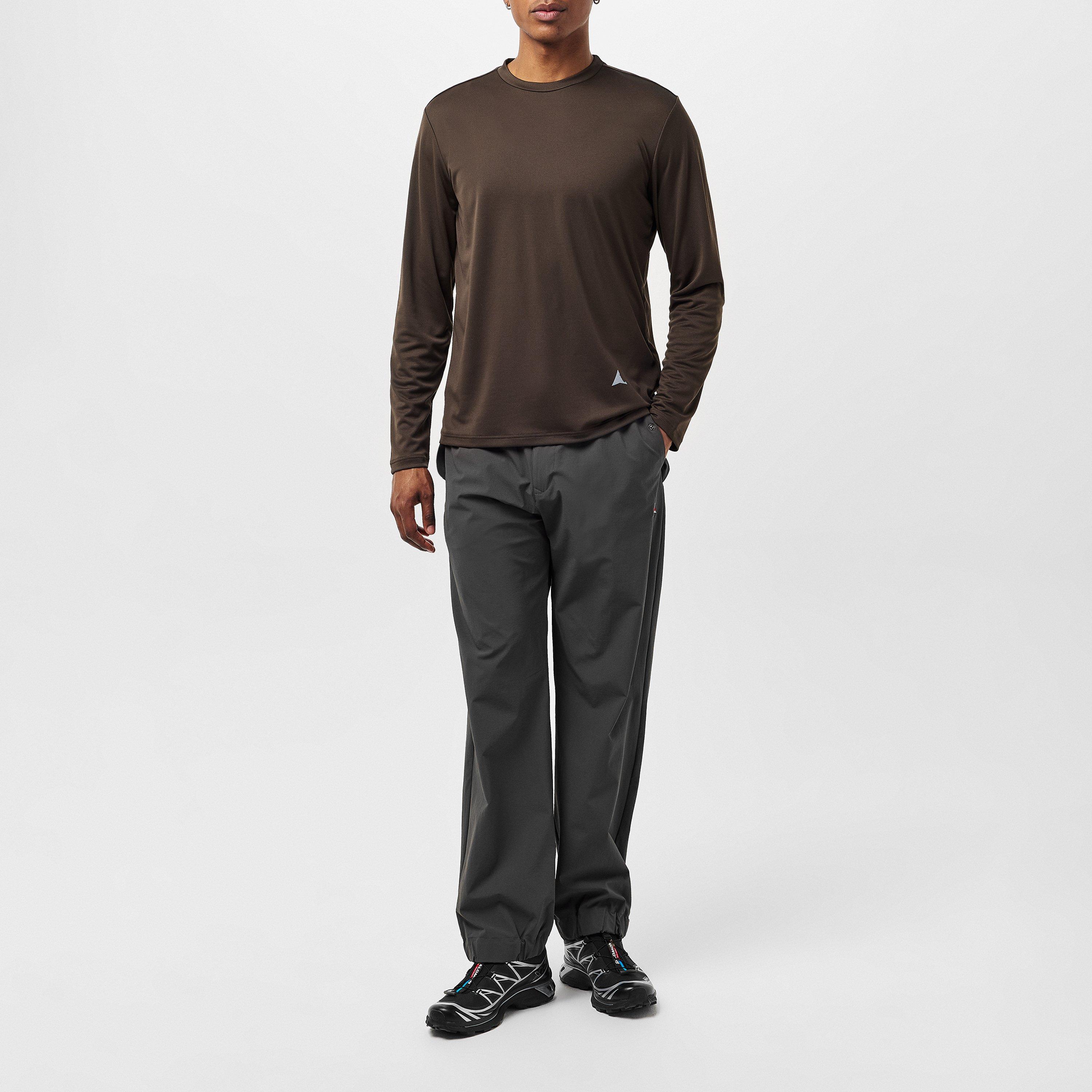 Dark Grey - ROA - Men's Windproof Chino Straight Leg Trouser - 6