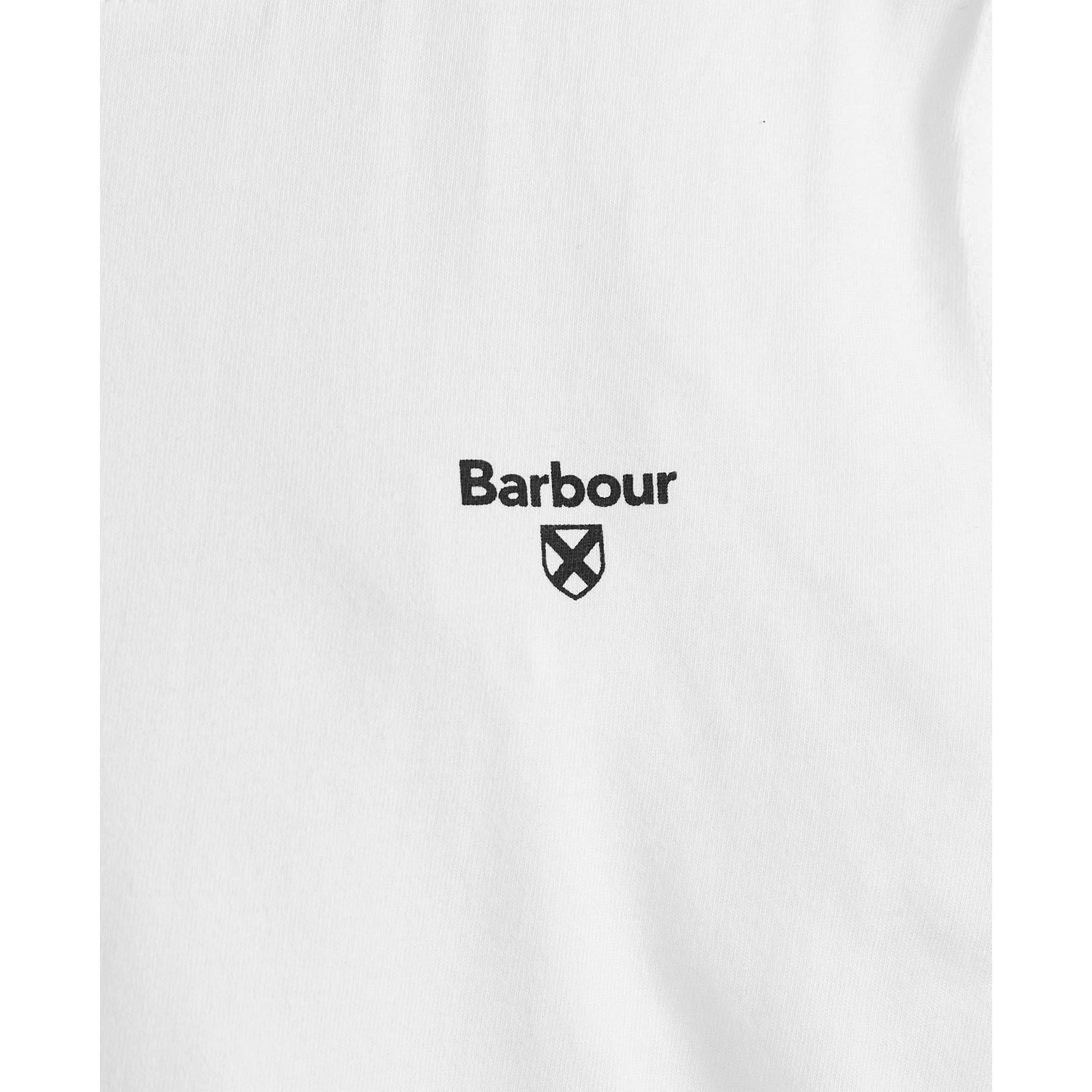 White/Navy MI55 - Barbour - Boys' Essentials T-Shirt & Shorts Set - 5