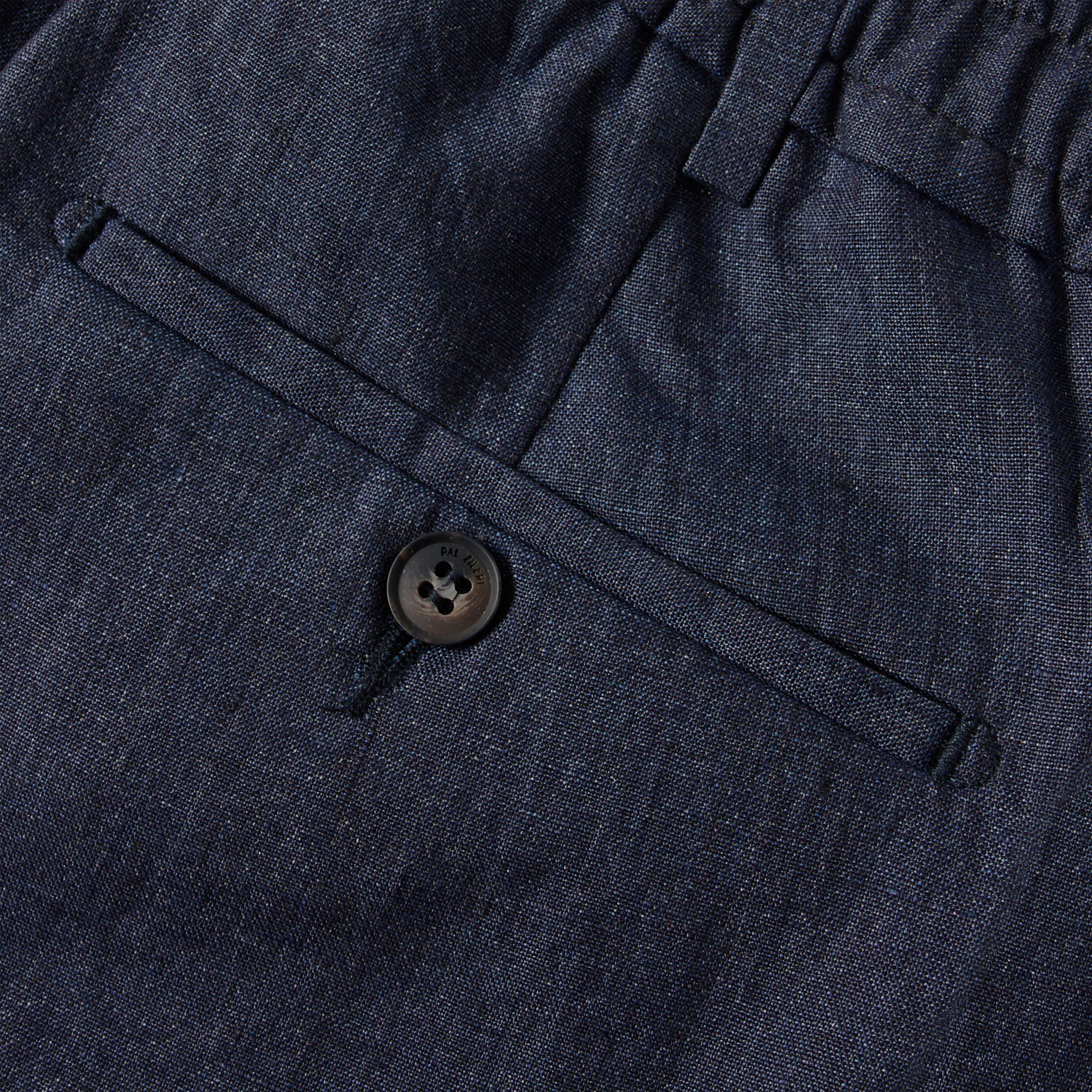 Navy 1 - Pal Zileri - Pal Linen Trouser Sn62 - 3