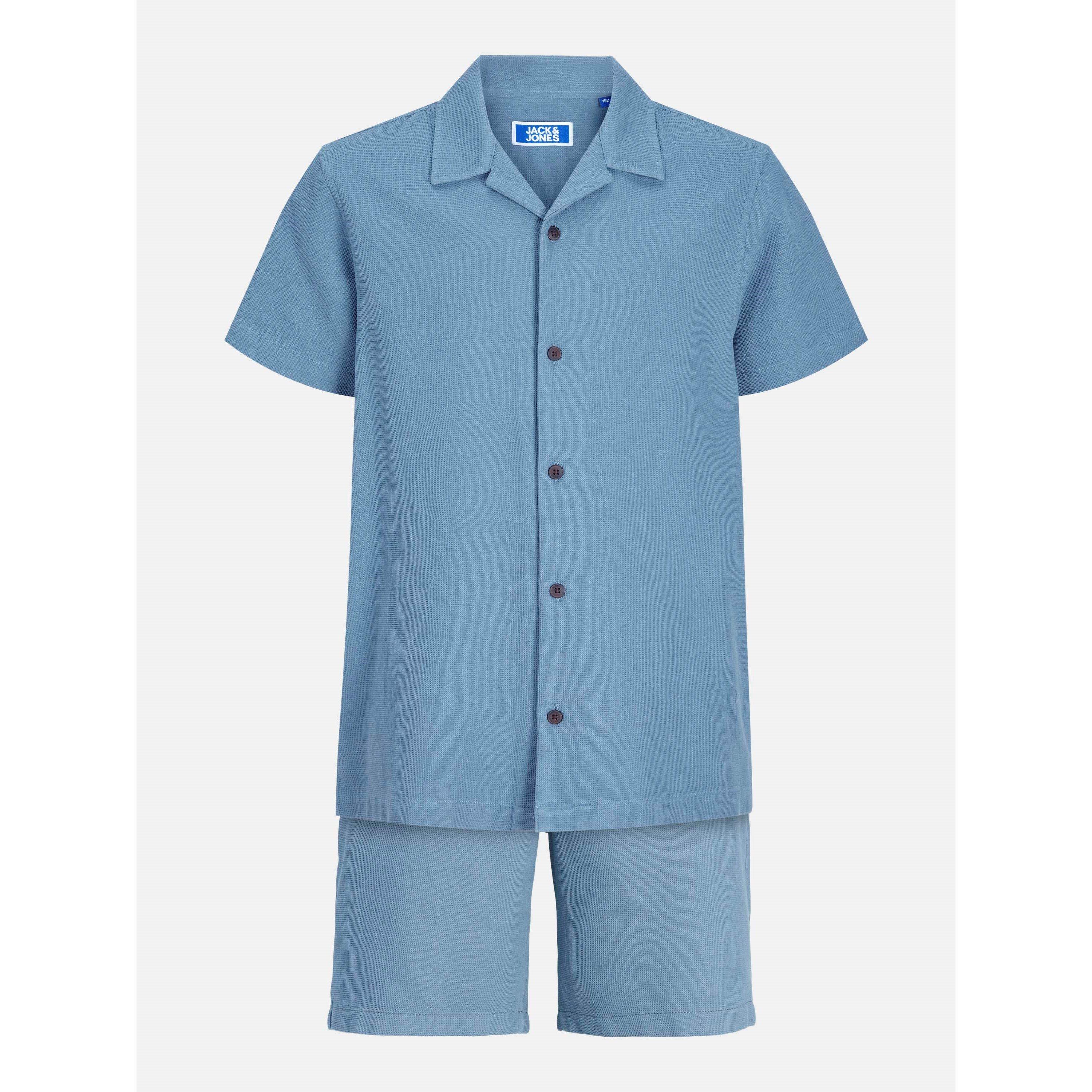 Blue Mirage - Jack and Jones - Kids' Waffle Clothing Set - 1