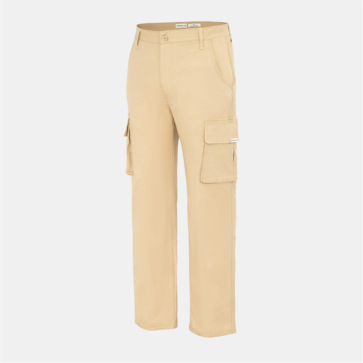 Cream - SoulCal - Cargo Trouser Mens - 2