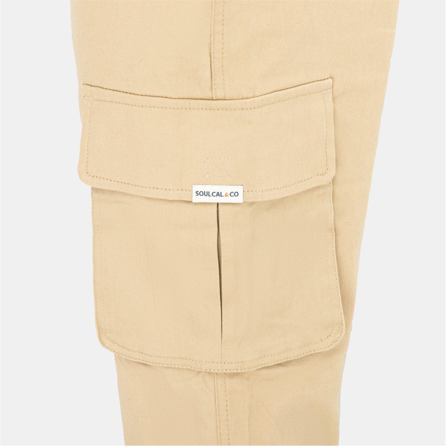 Cream - SoulCal - Cargo Trouser Mens - 4