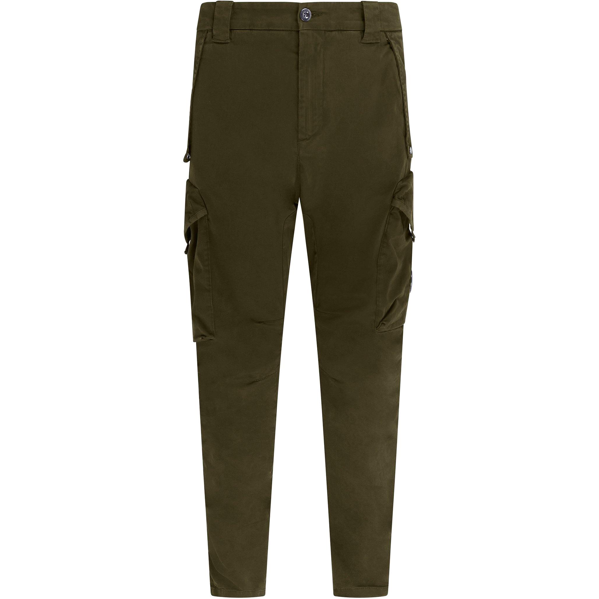 Ivy Green 683 - CP Company - Mens Slim Cargo Trousers - 7