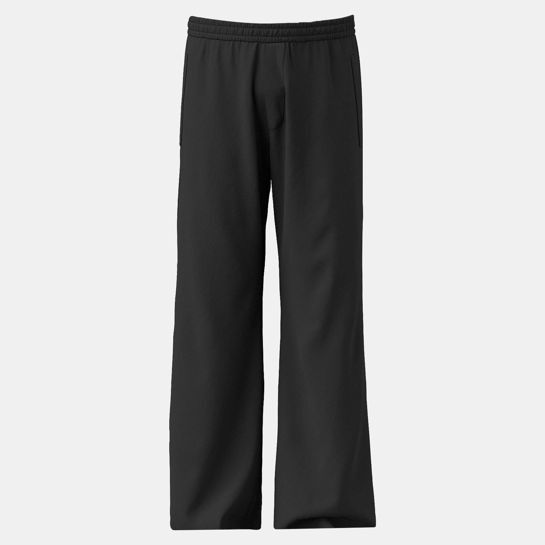 Black Black - Diesel - Men's Straight Leg Trousers - 4