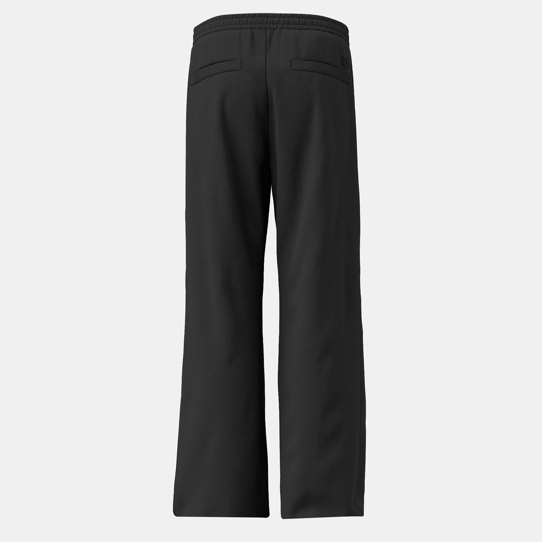 Black Black - Diesel - Men's Straight Leg Trousers - 5