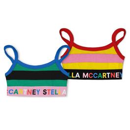 Stella McCartney Striped Logo Bras Juniors