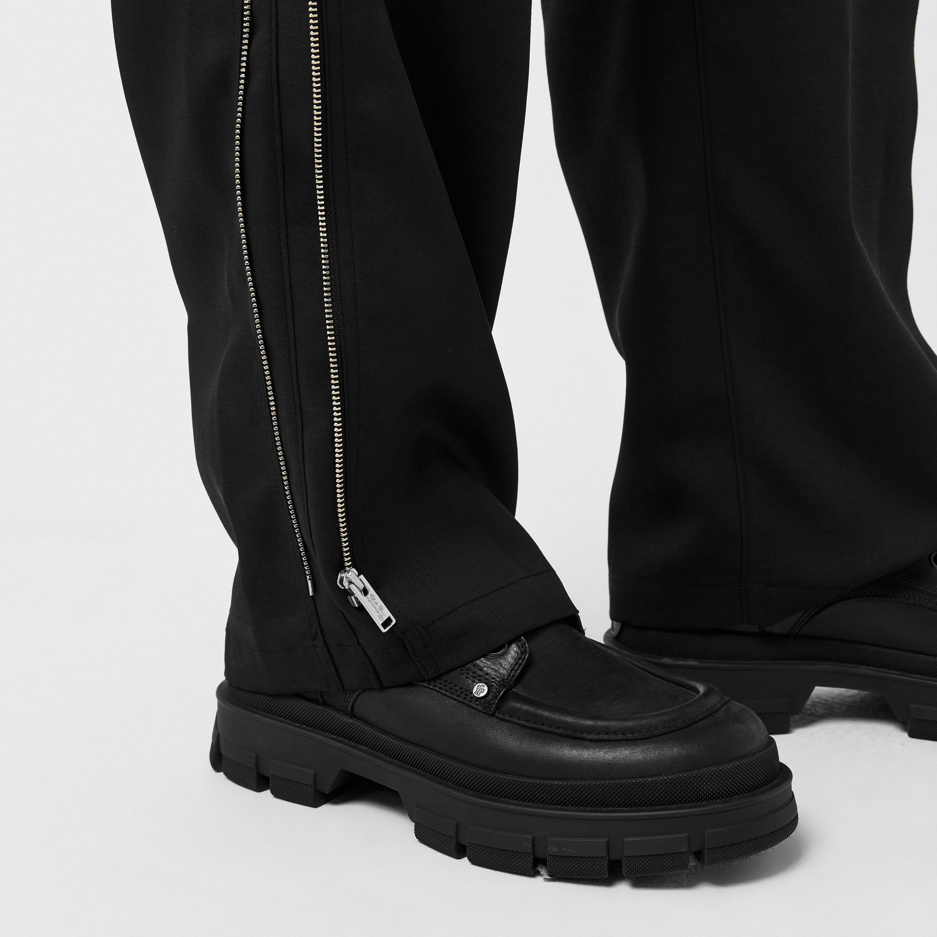 Black - Undercover - Men's Straight Leg Trousers - 5