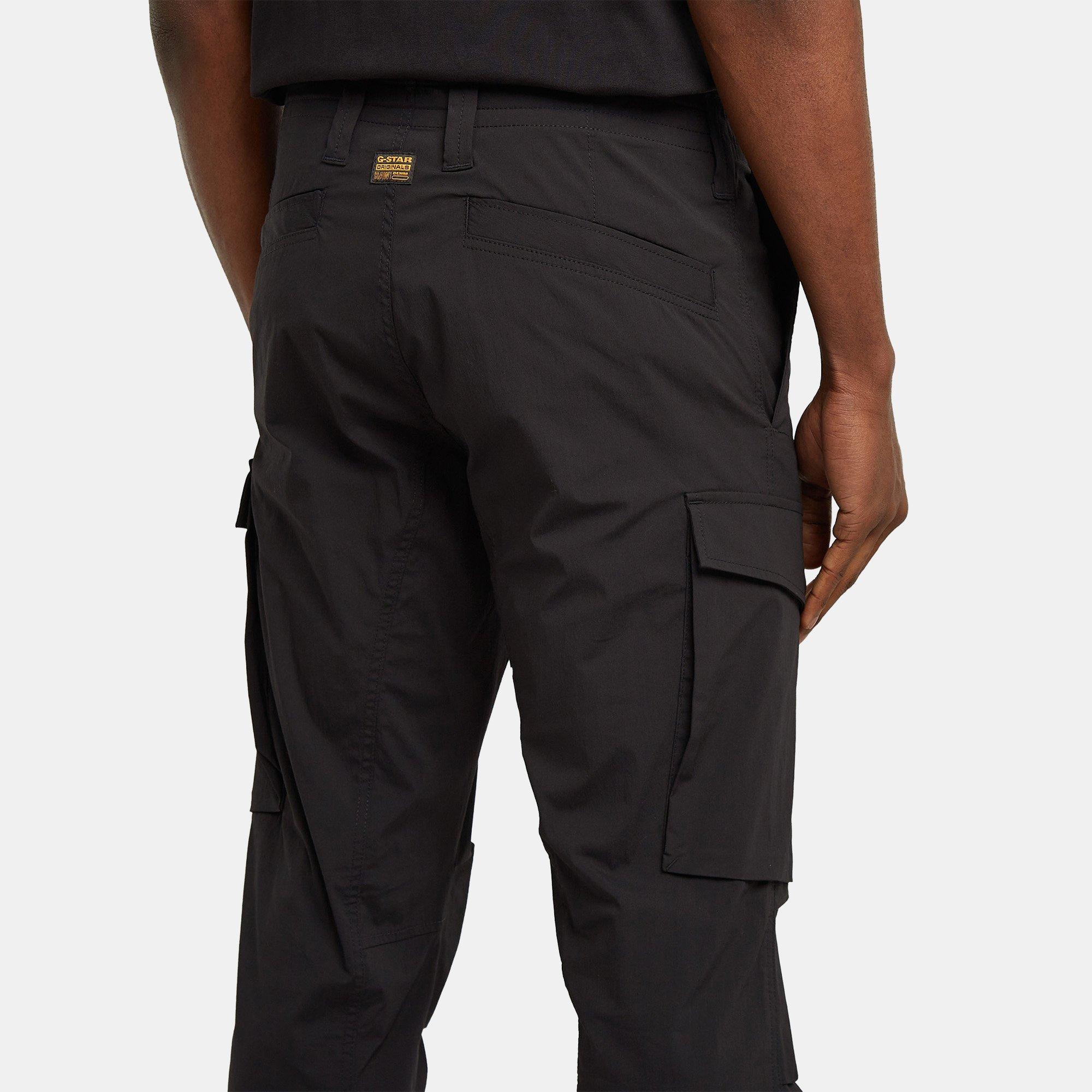 Zwart - G Star - Men's G-Star Stretch Cargo Trousers - 4