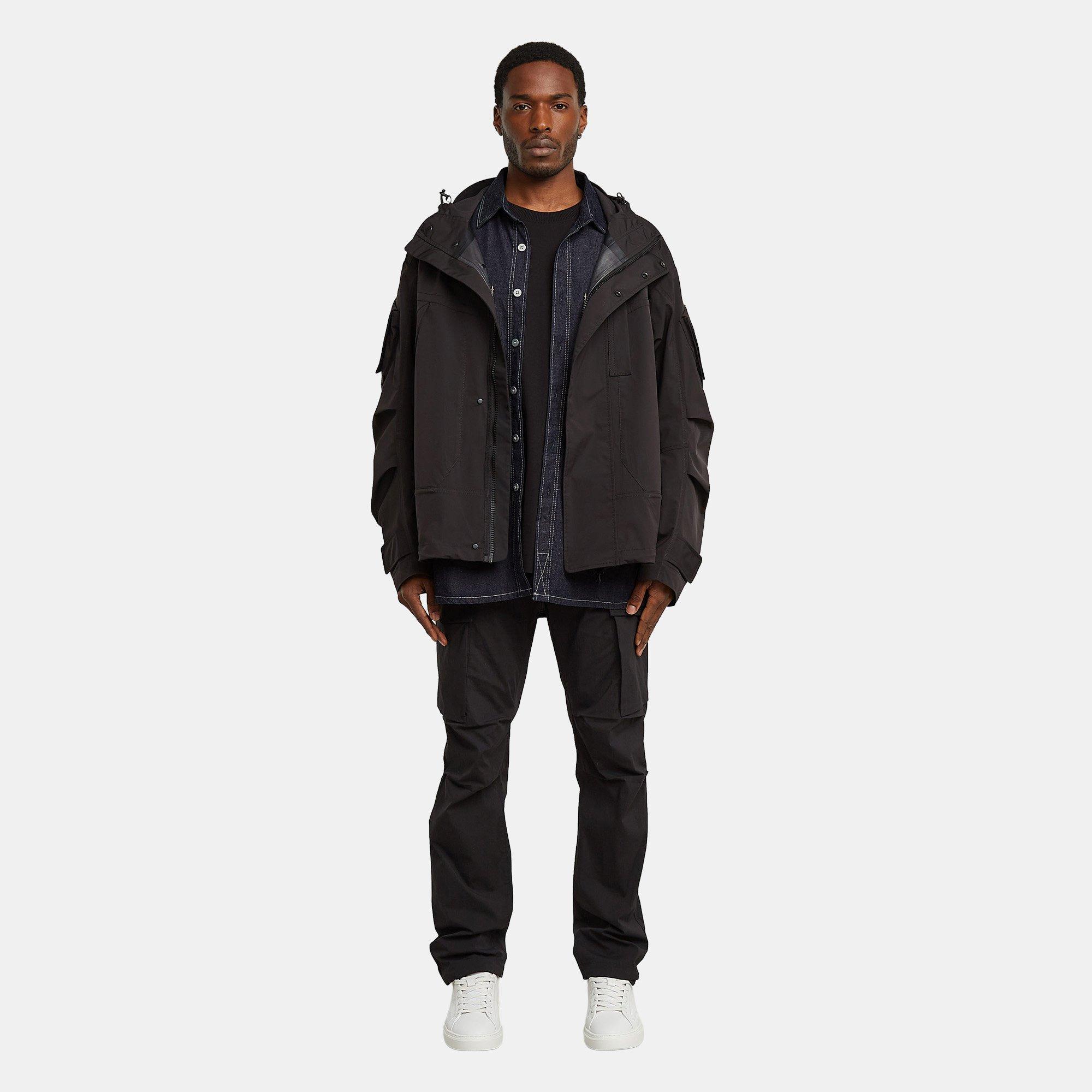 Zwart - G Star - Men's G-Star Stretch Cargo Trousers - 5