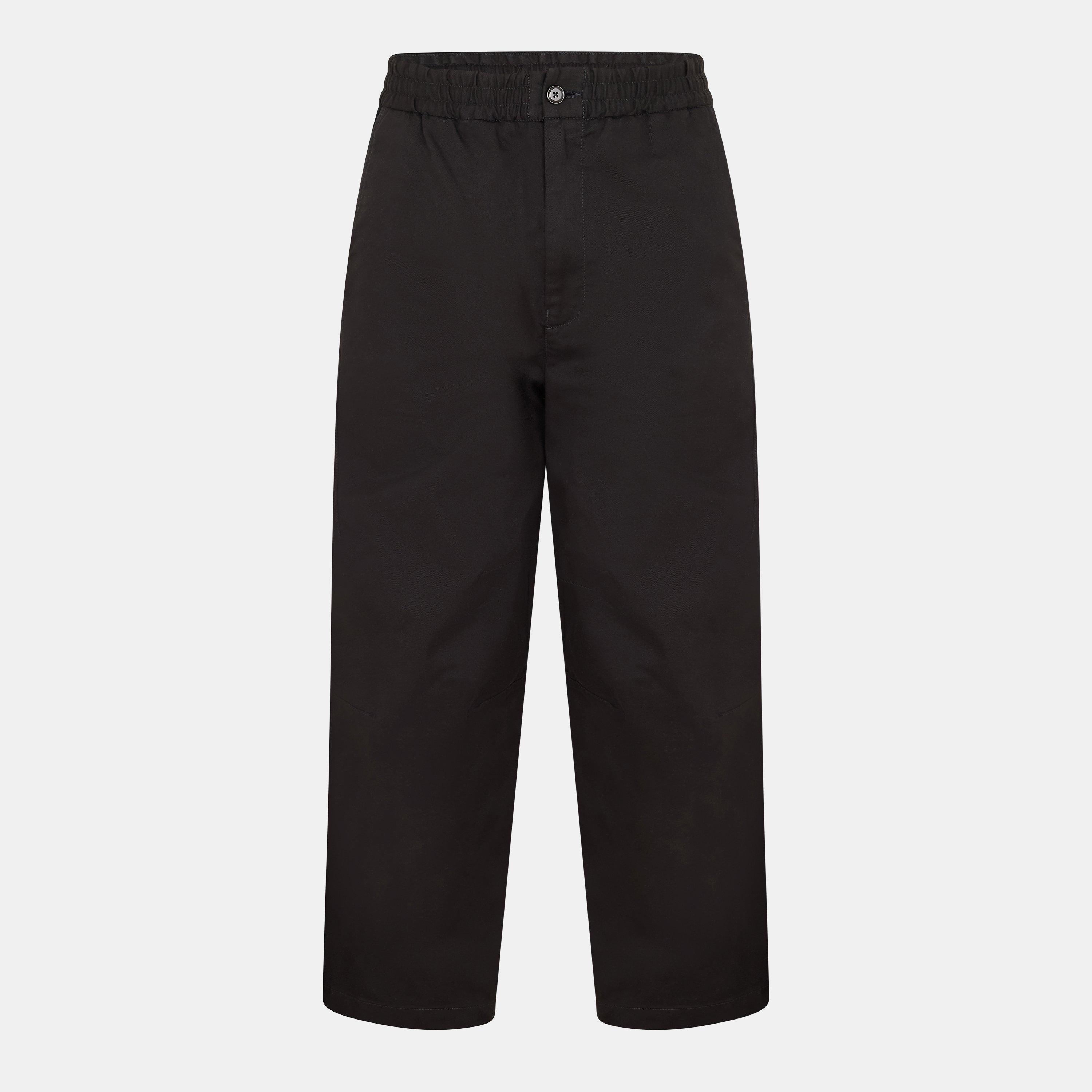 Black Black - Diesel - Men's Straight Leg Trouser - 1