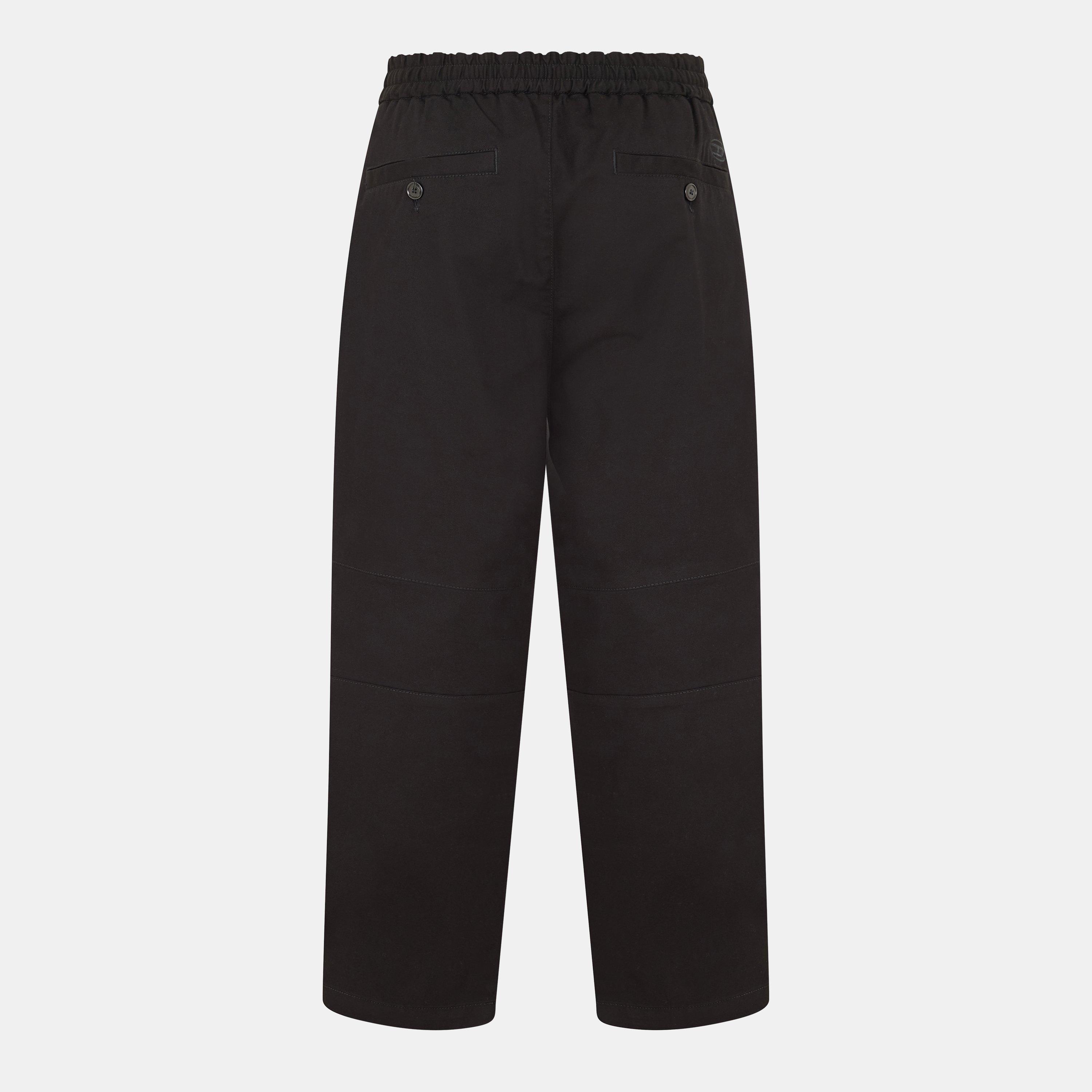 Black Black - Diesel - Men's Straight Leg Trouser - 2