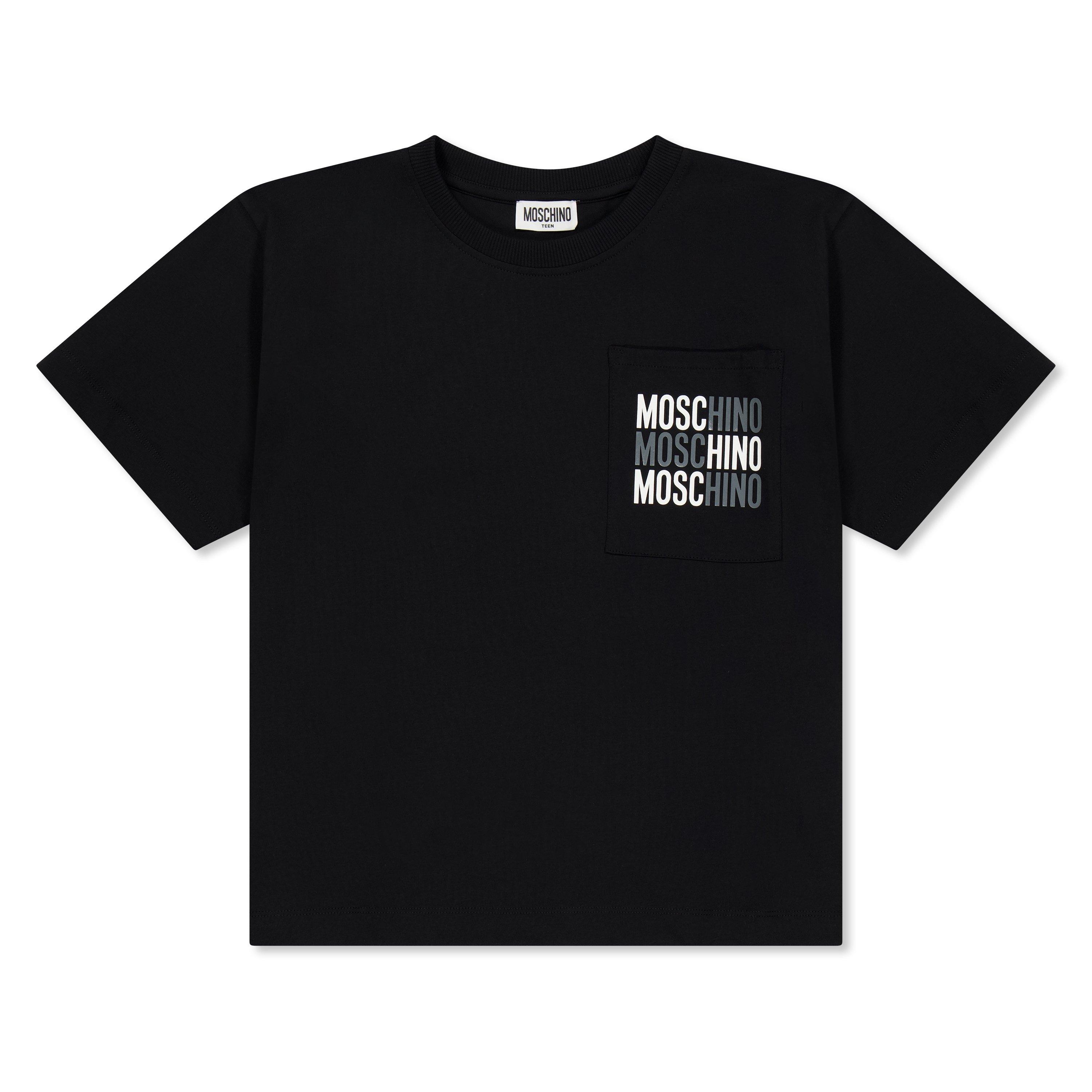 Moschino Kids' T-Shirt and Shorts Set - Black 60100 - Size 10Y