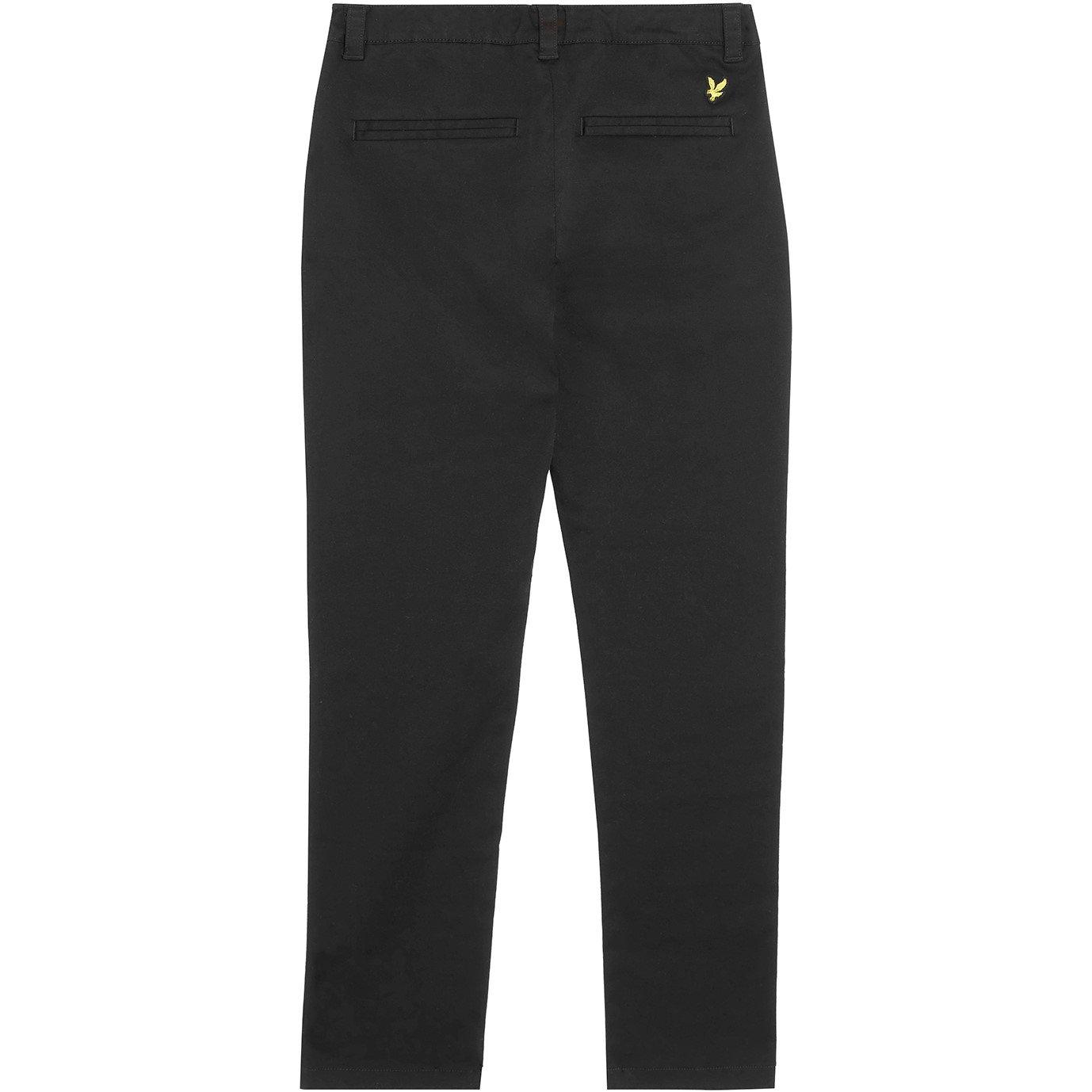 Jet Black - Lyle and Scott - Kids' Chinos - 2