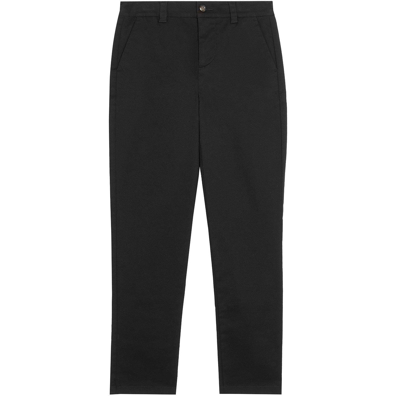 Jet Black - Lyle and Scott - Kids' Chinos - 3