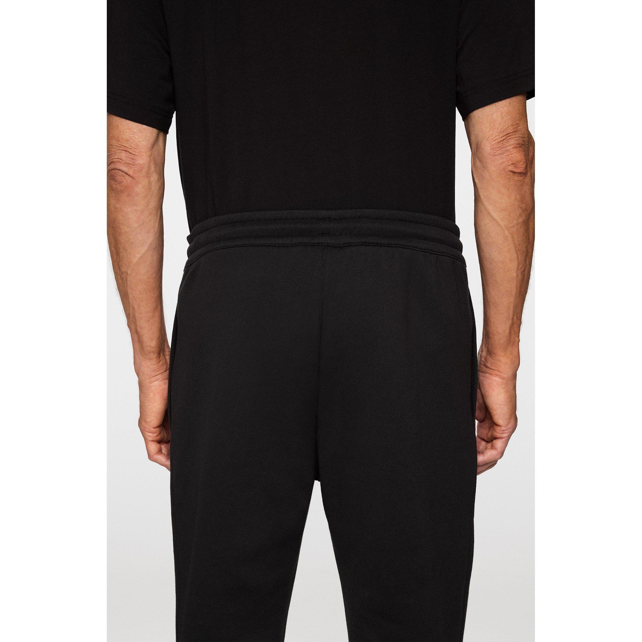 Black - J Lindeberg - Men's Alpha Open Hem Jersey Joggers - 6