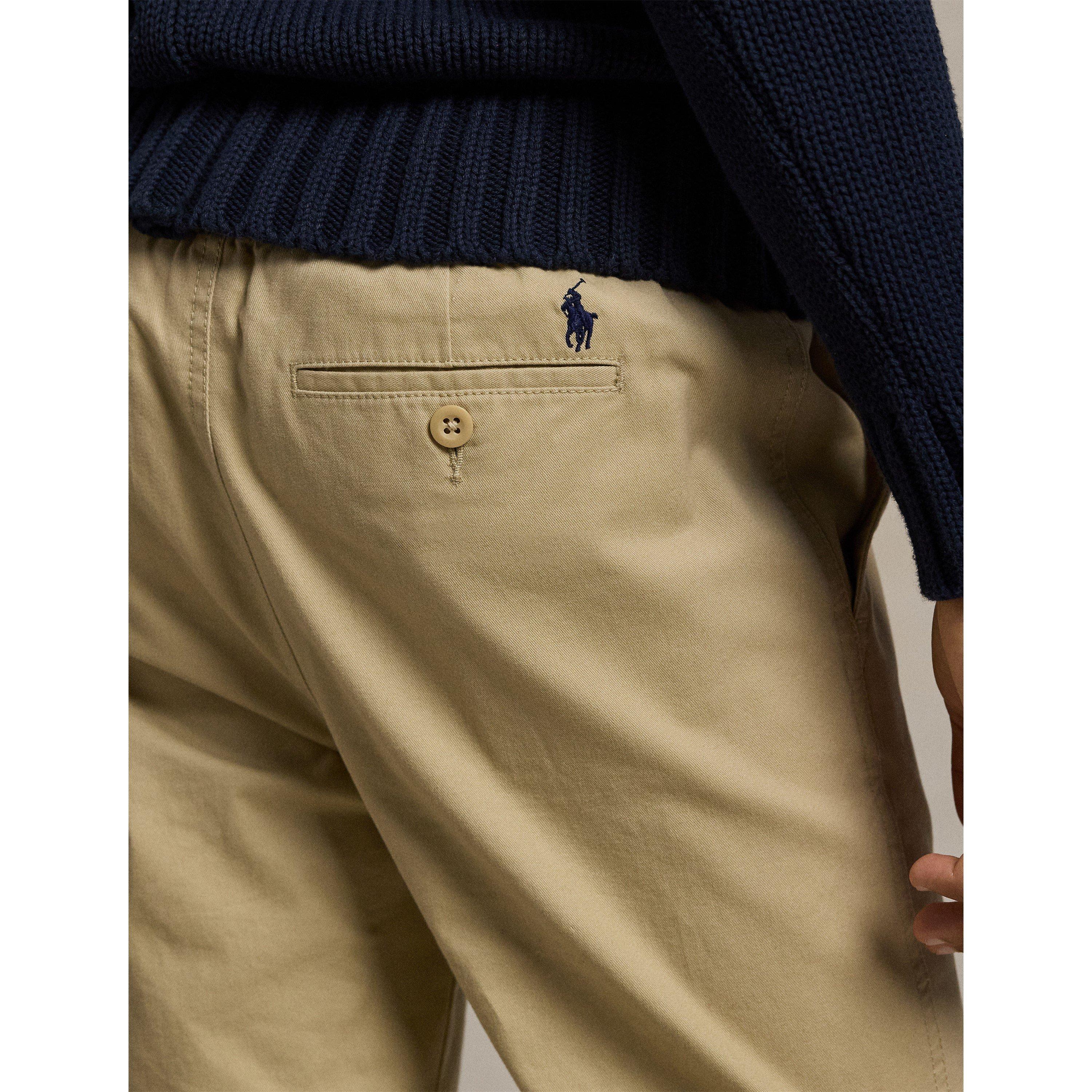 Khaki - Polo Ralph Lauren - Prepster Stretch Chino Trousers Juniors - 5