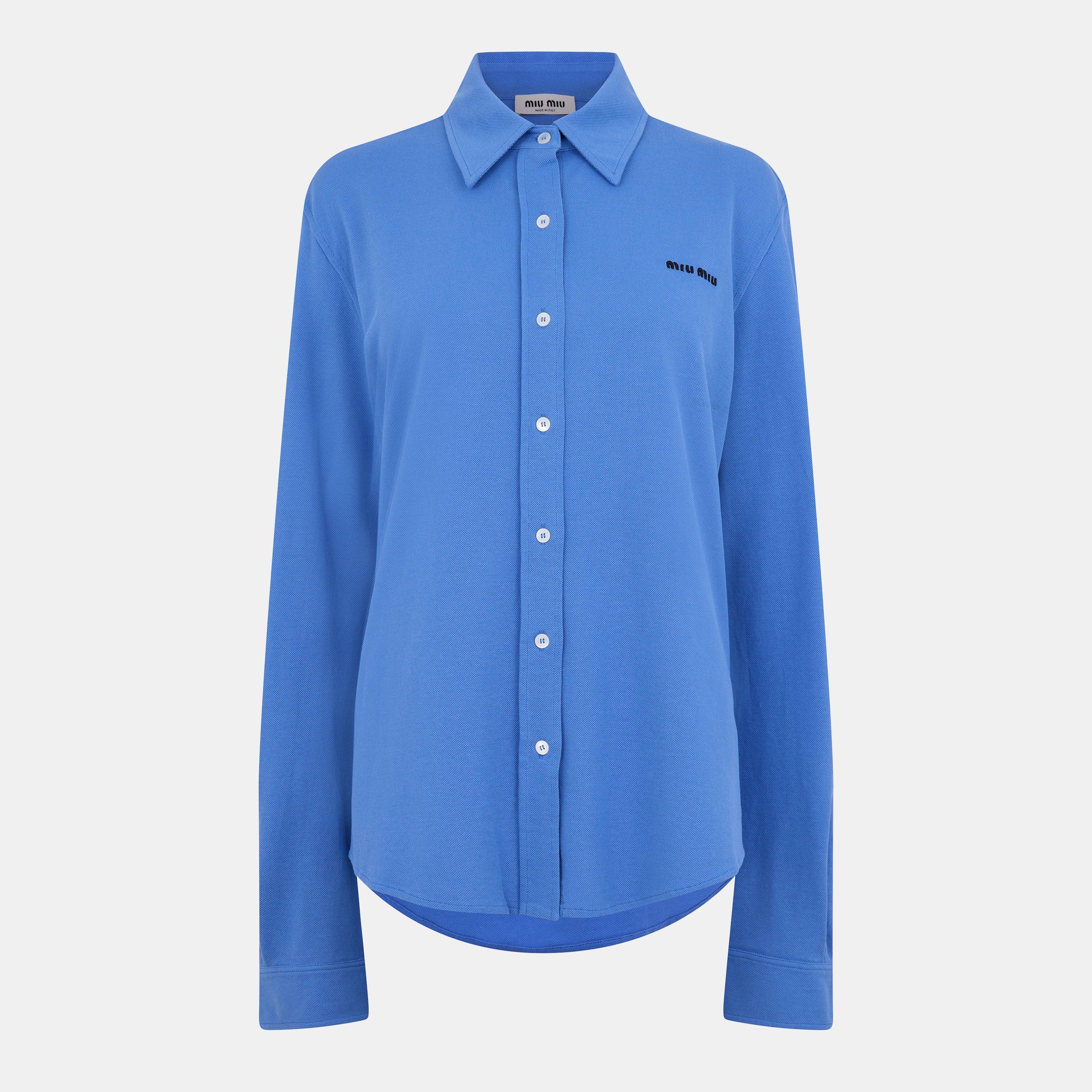 Miu Miu Women's Long Sleeve Polo Shirt