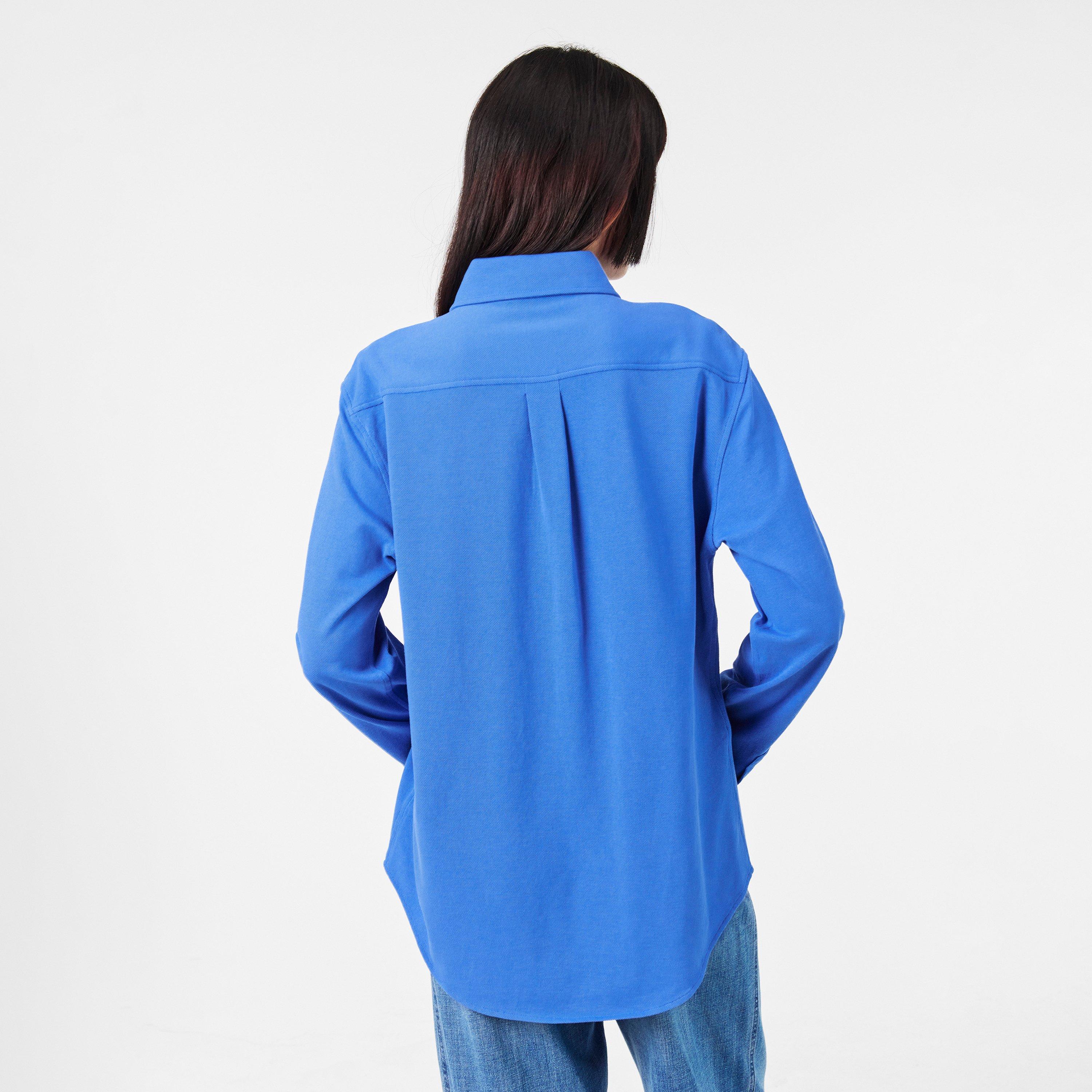 Pervinca - Miu Miu - Women's Long Sleeve Polo Shirt - 4