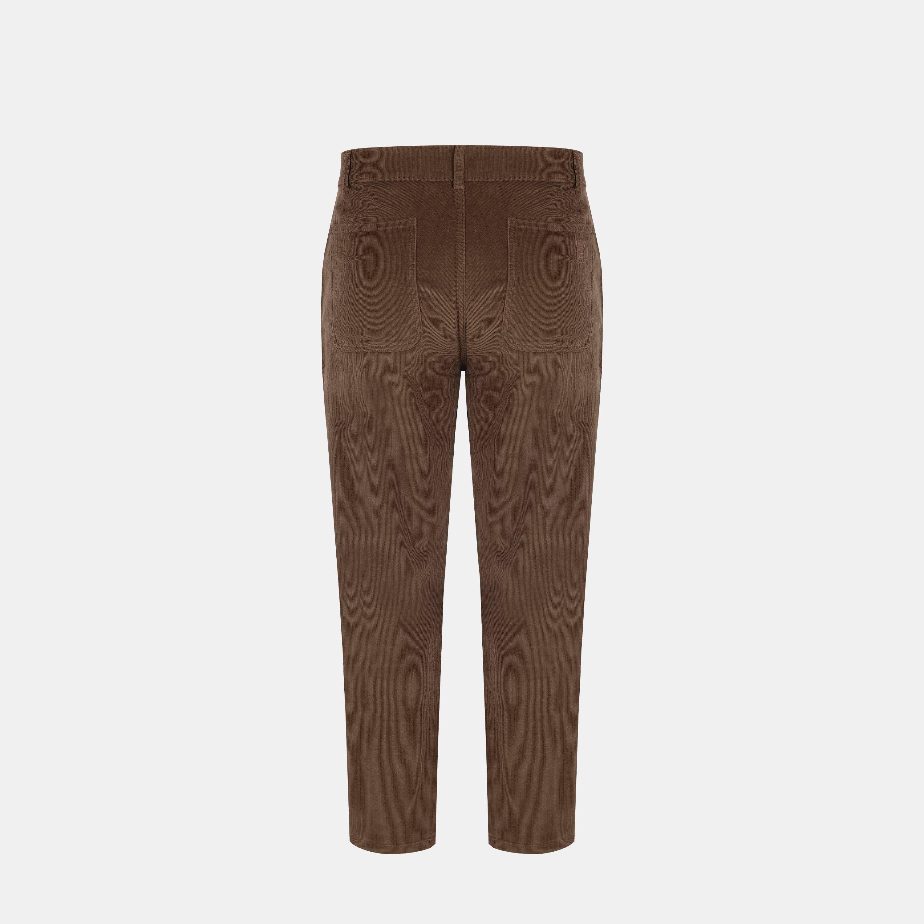Brown - SoulCal - Men's Soul Corduroy Trousers - 2