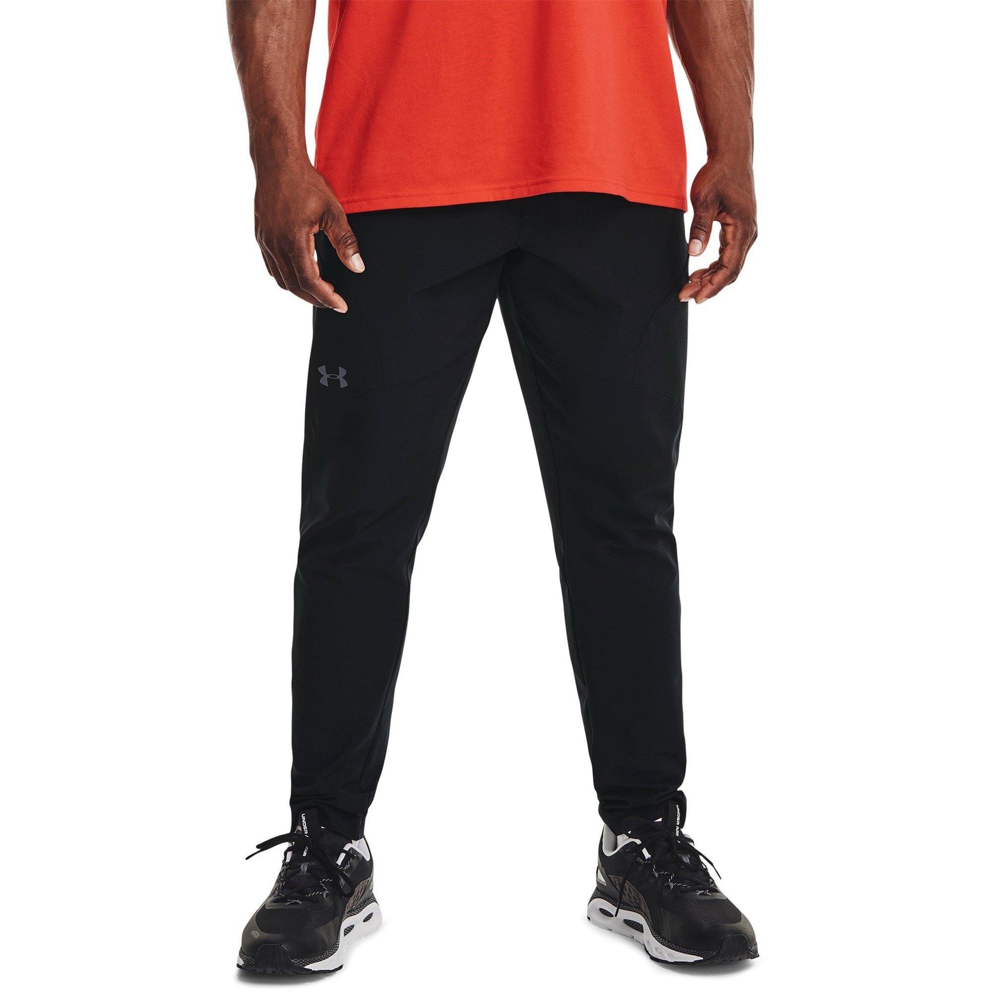 Blk/Pitch Gry - Under Armour - Unstoppable Jogging Pants Mens - 3