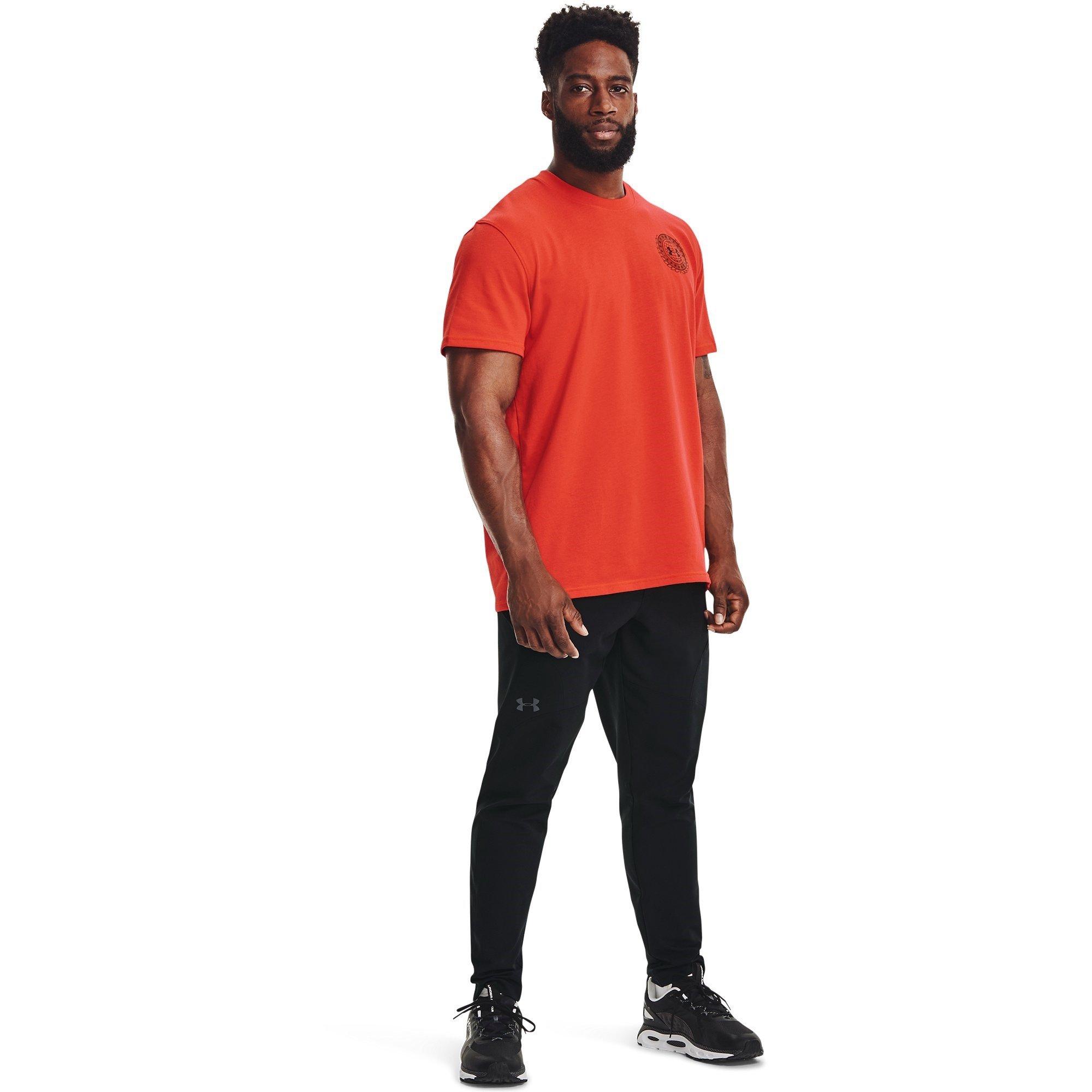 Blk/Pitch Gry - Under Armour - Unstoppable Jogging Pants Mens - 6