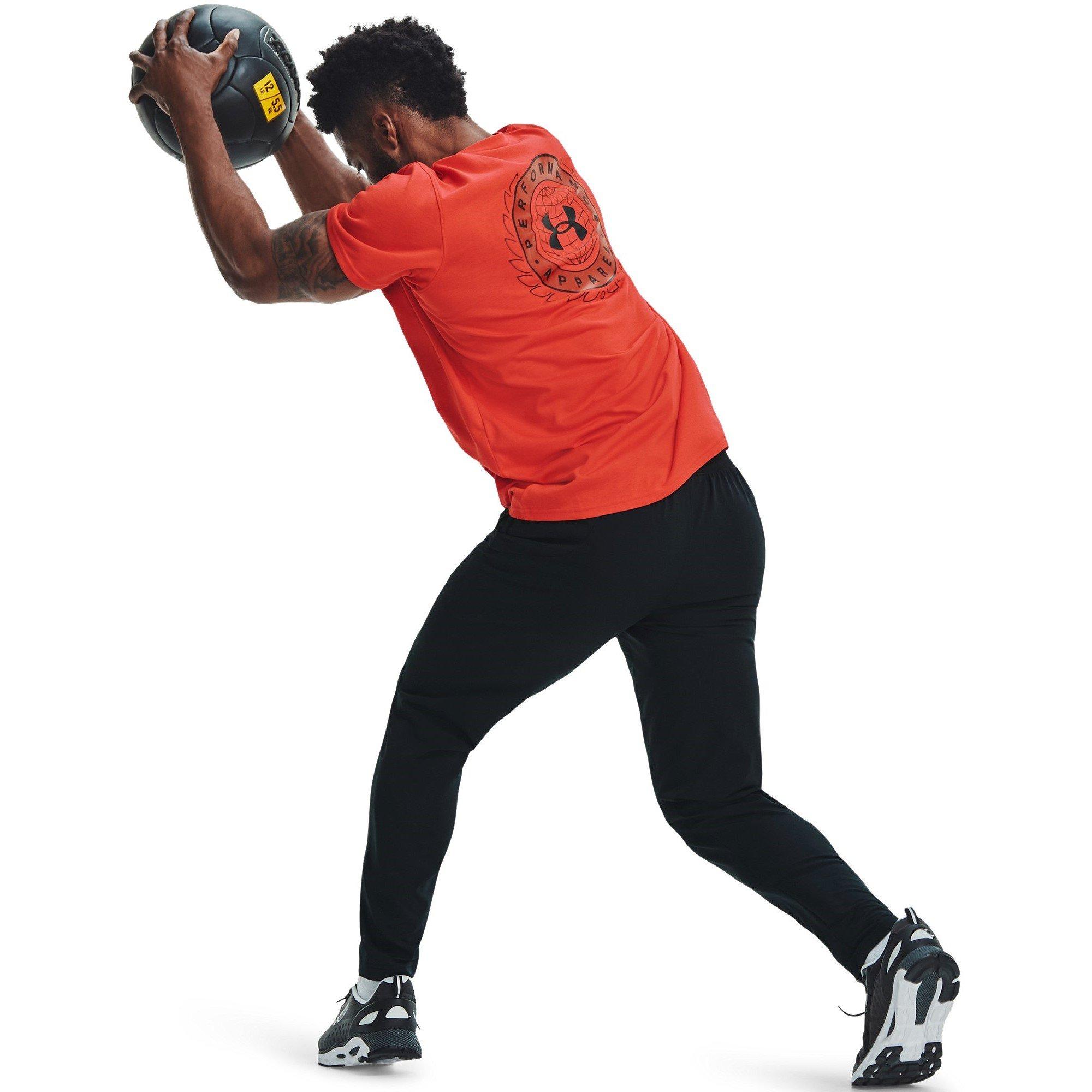 Blk/Pitch Gry - Under Armour - Unstoppable Jogging Pants Mens - 7