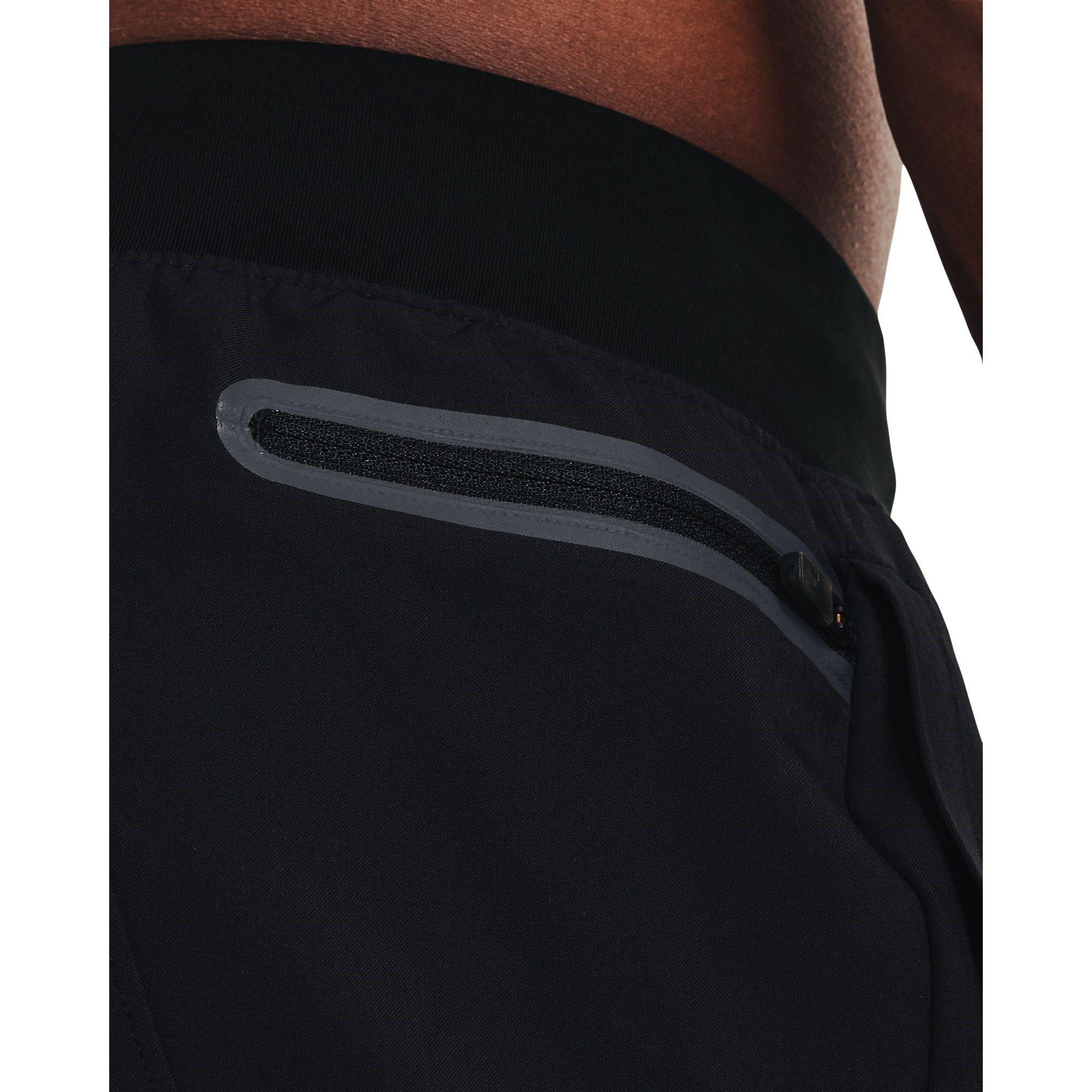 Blk/Pitch Gry - Under Armour - Unstoppable Jogging Pants Mens - 10