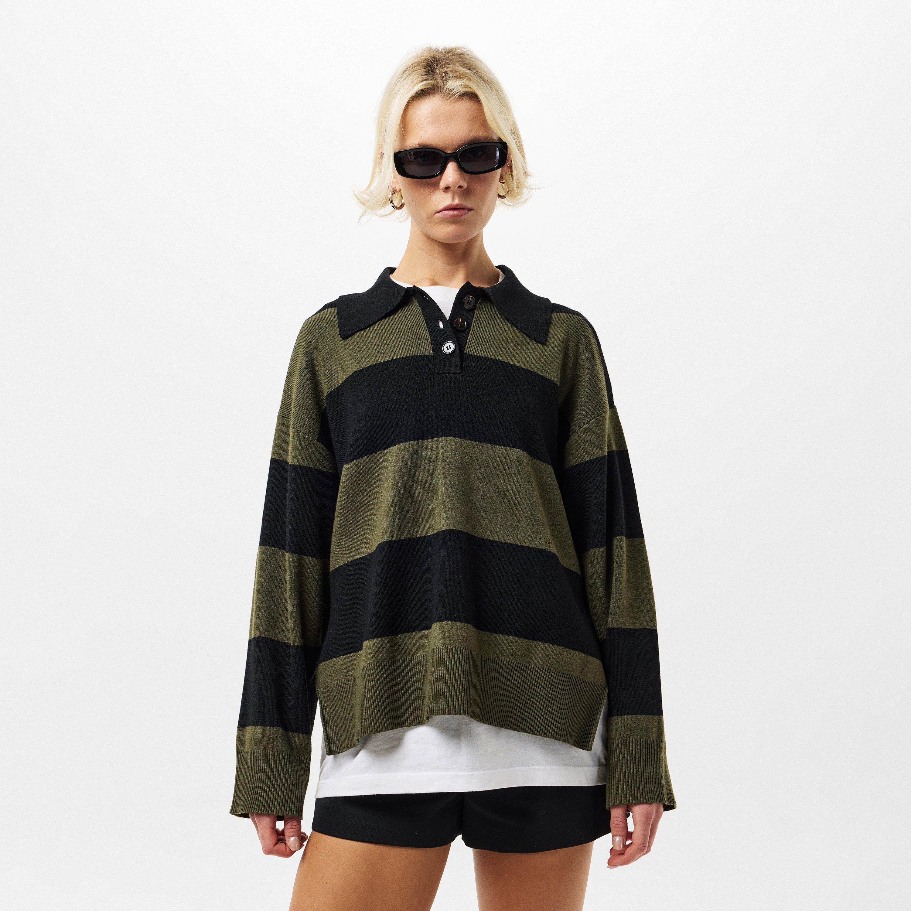 Black/Mayfly - Edited - Edited Laiani Polo Sweater - 3