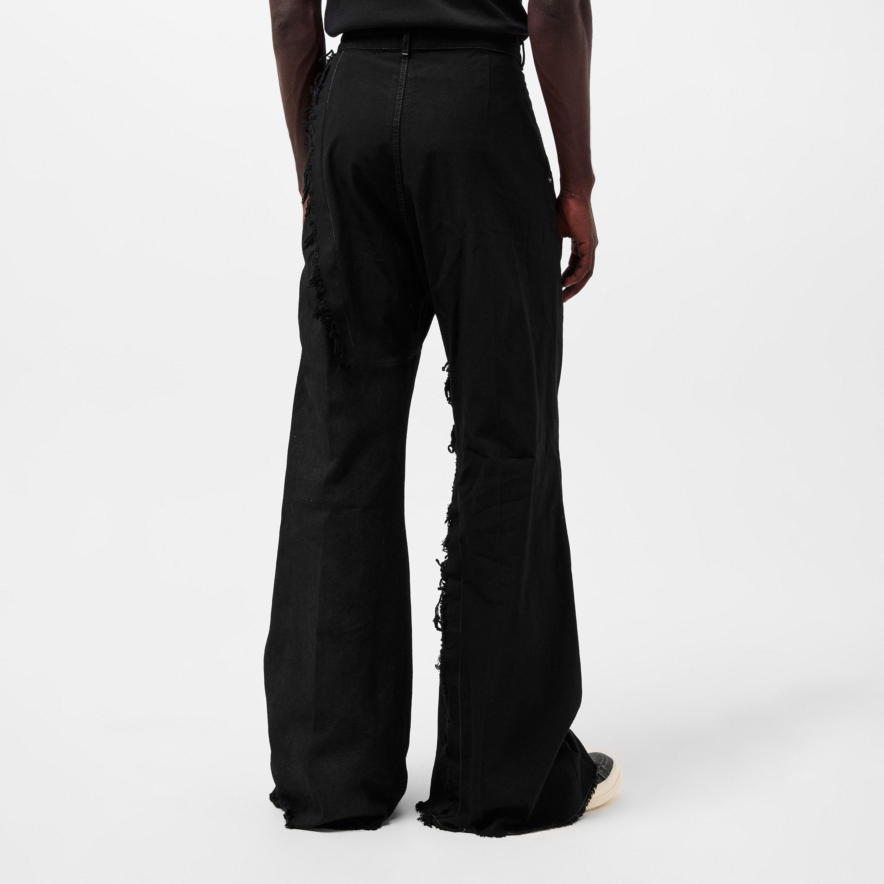 Black 09 - Rick Owens - Men's Joris Straight Leg Trouser - 4