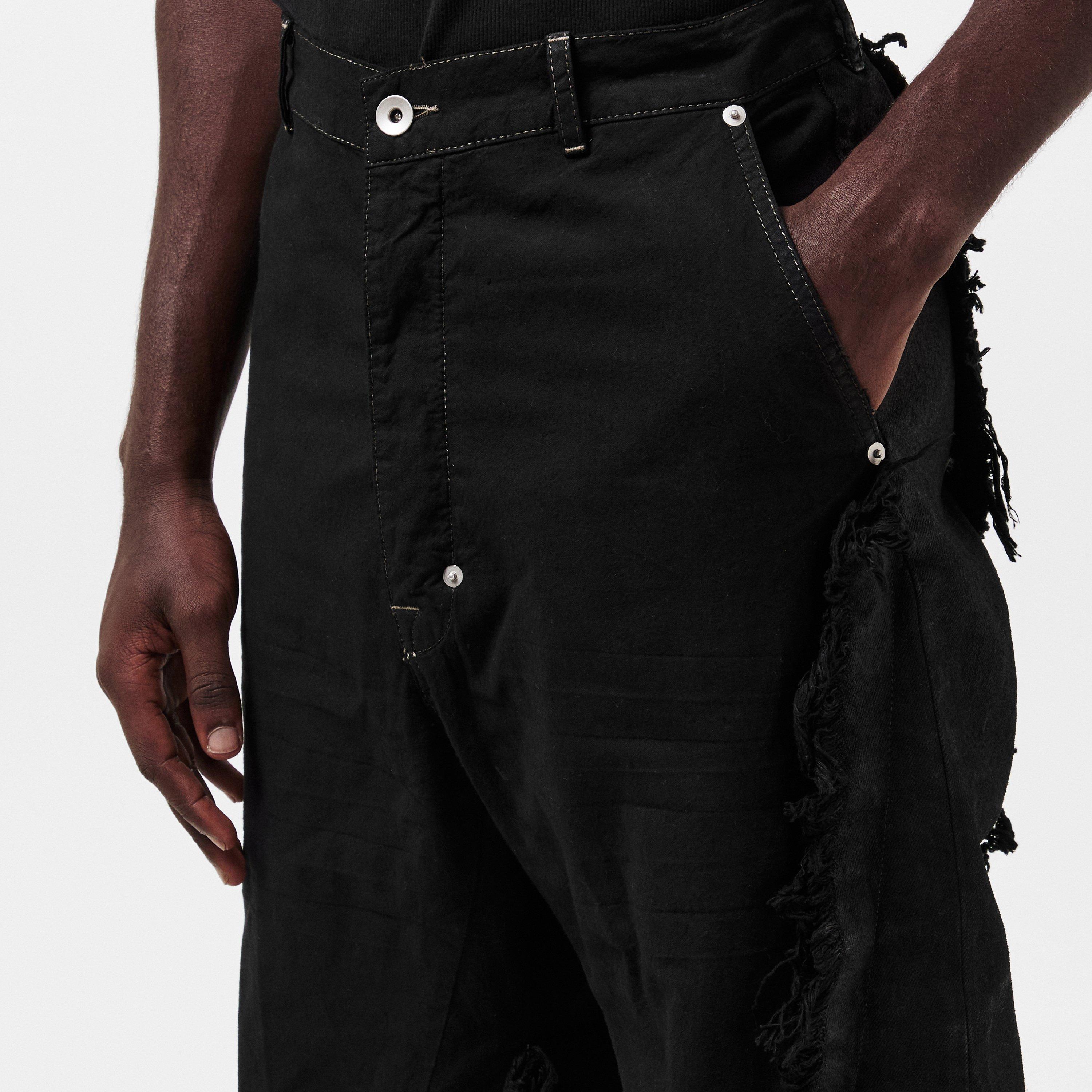 Black 09 - Rick Owens - Men's Joris Straight Leg Trouser - 5