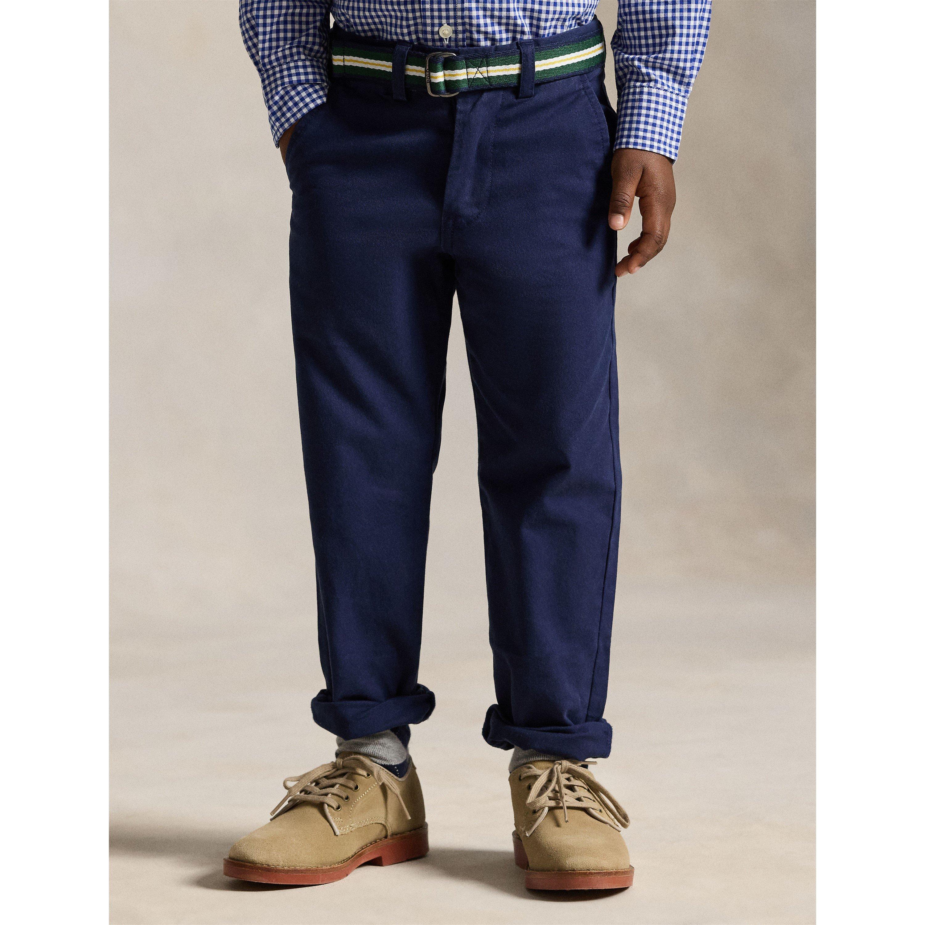 Nwport Nvy - Polo Ralph Lauren - Kids' Multiple Pocket Adjustable Cargo Trousers - 3