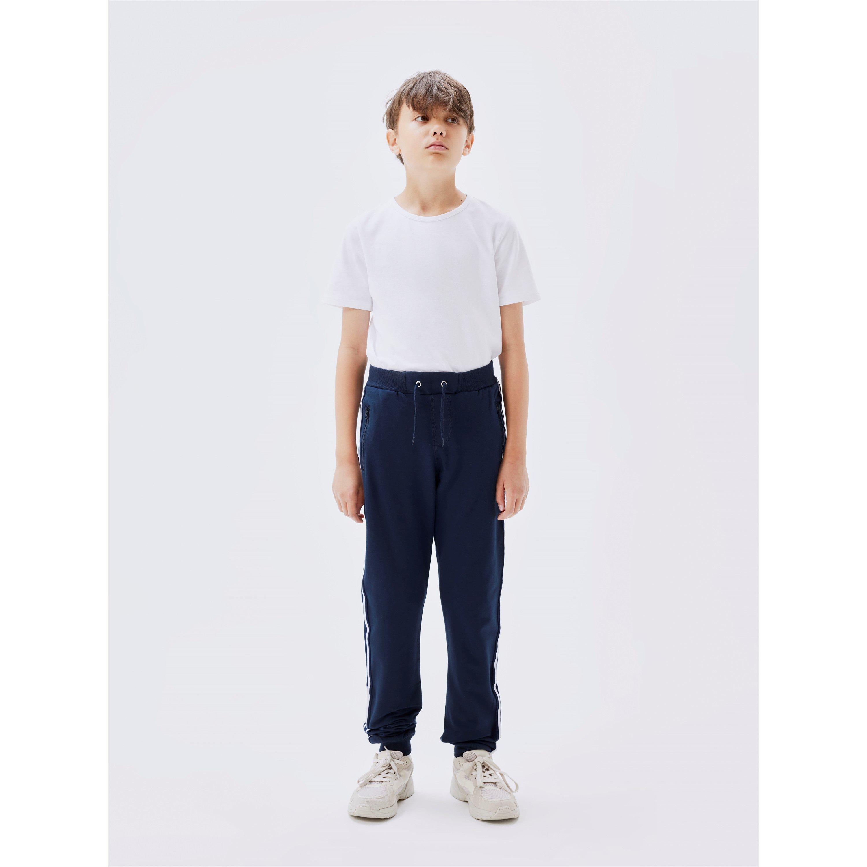 Name It Boys Chino Trousers - Blue - 14Y